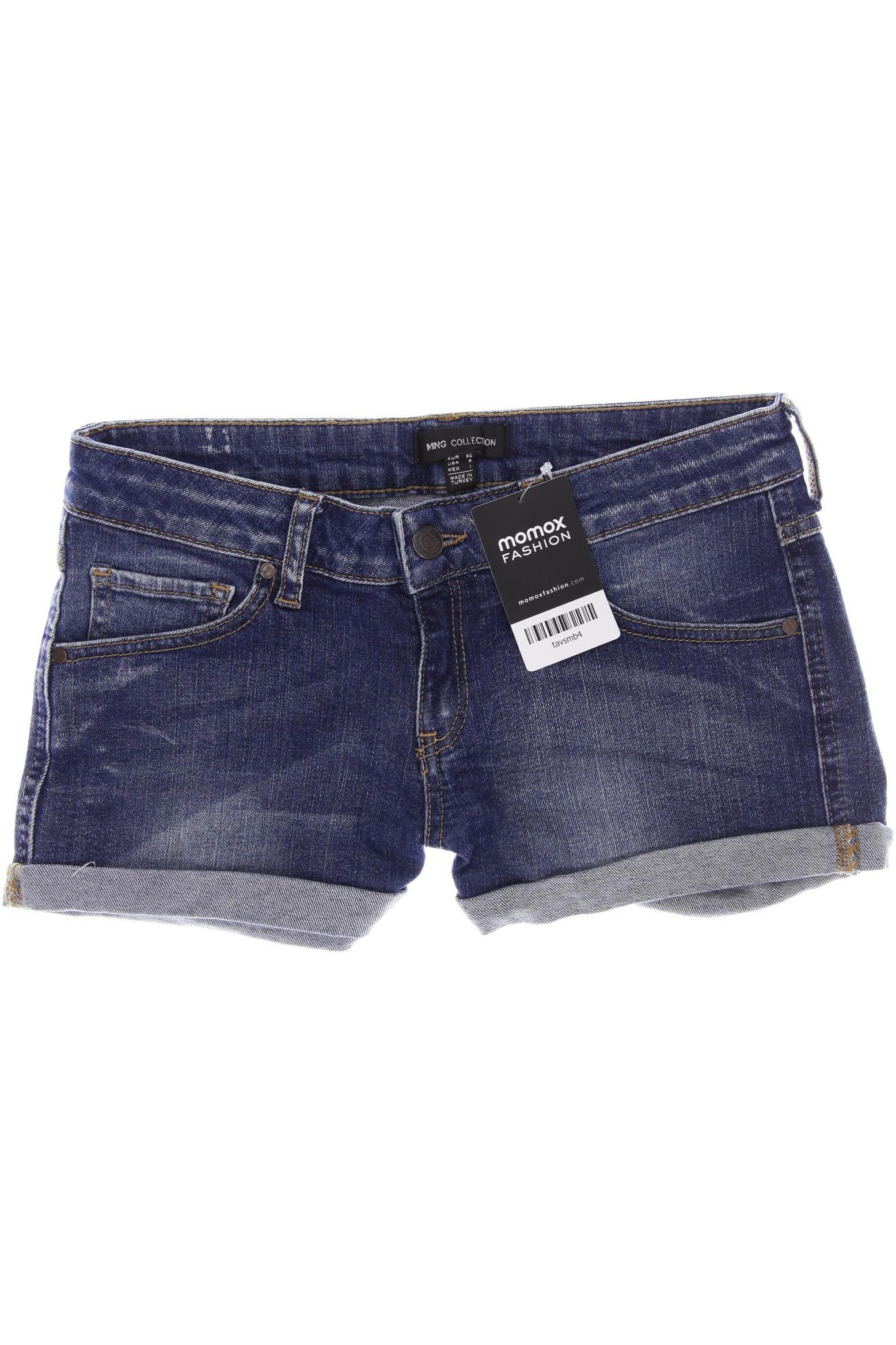 

Mango Damen Shorts, blau, Gr. 34