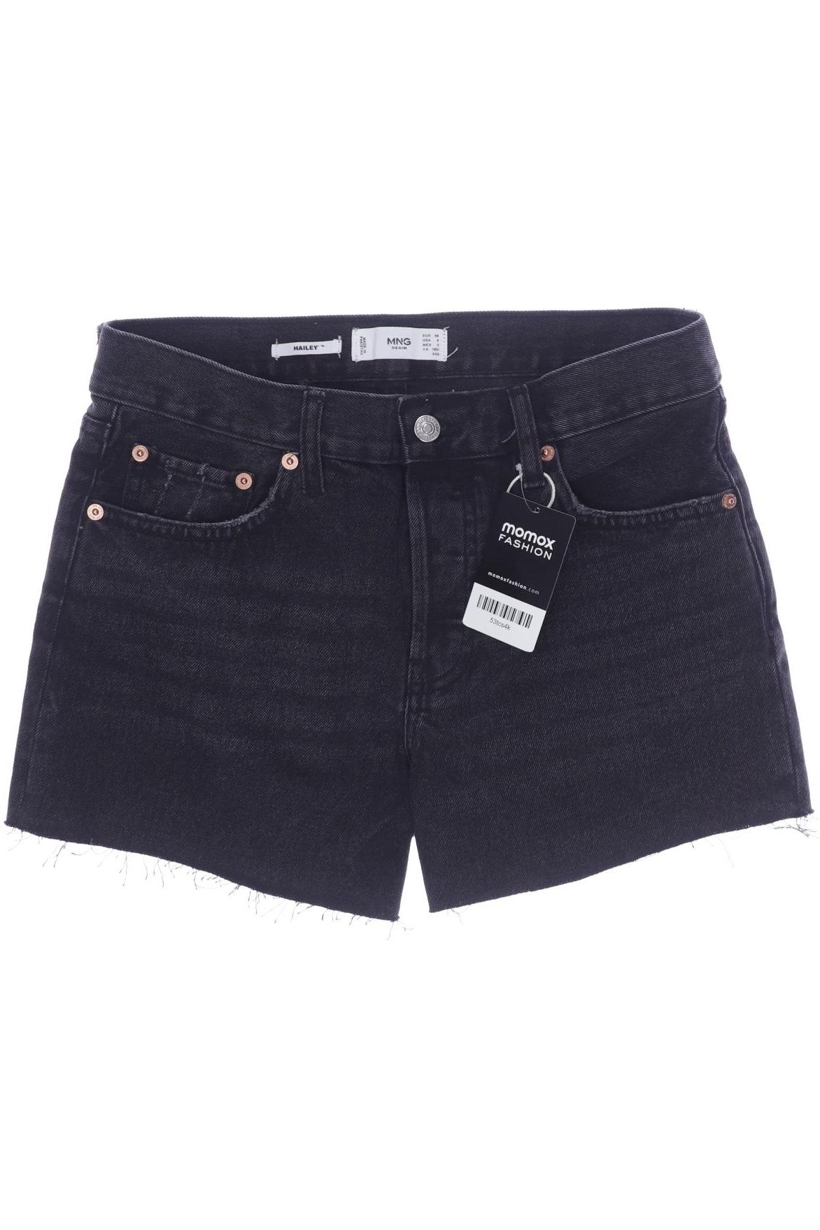

Mango Damen Shorts, schwarz, Gr. 36