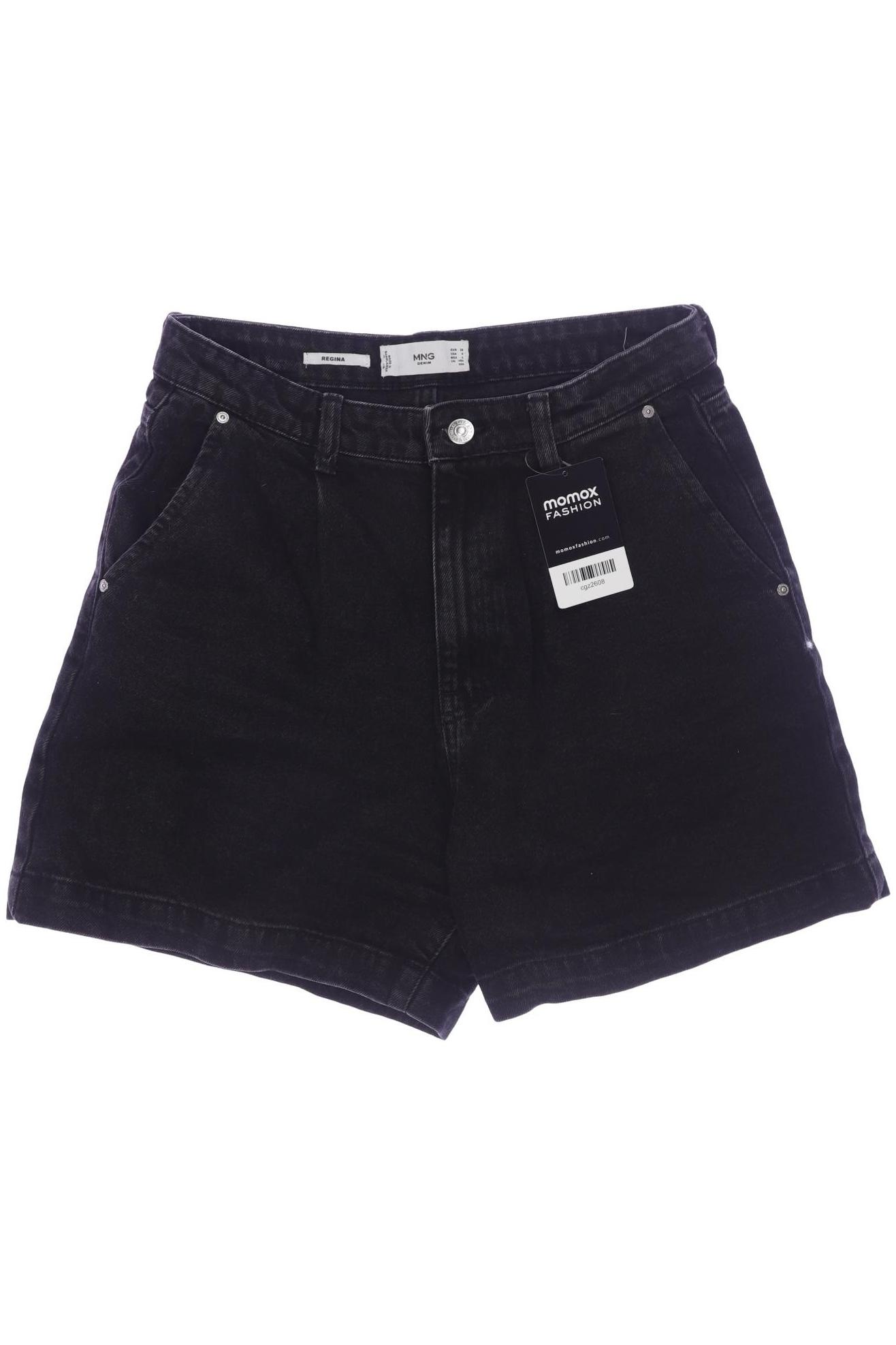 

Mango Damen Shorts, schwarz, Gr. 38