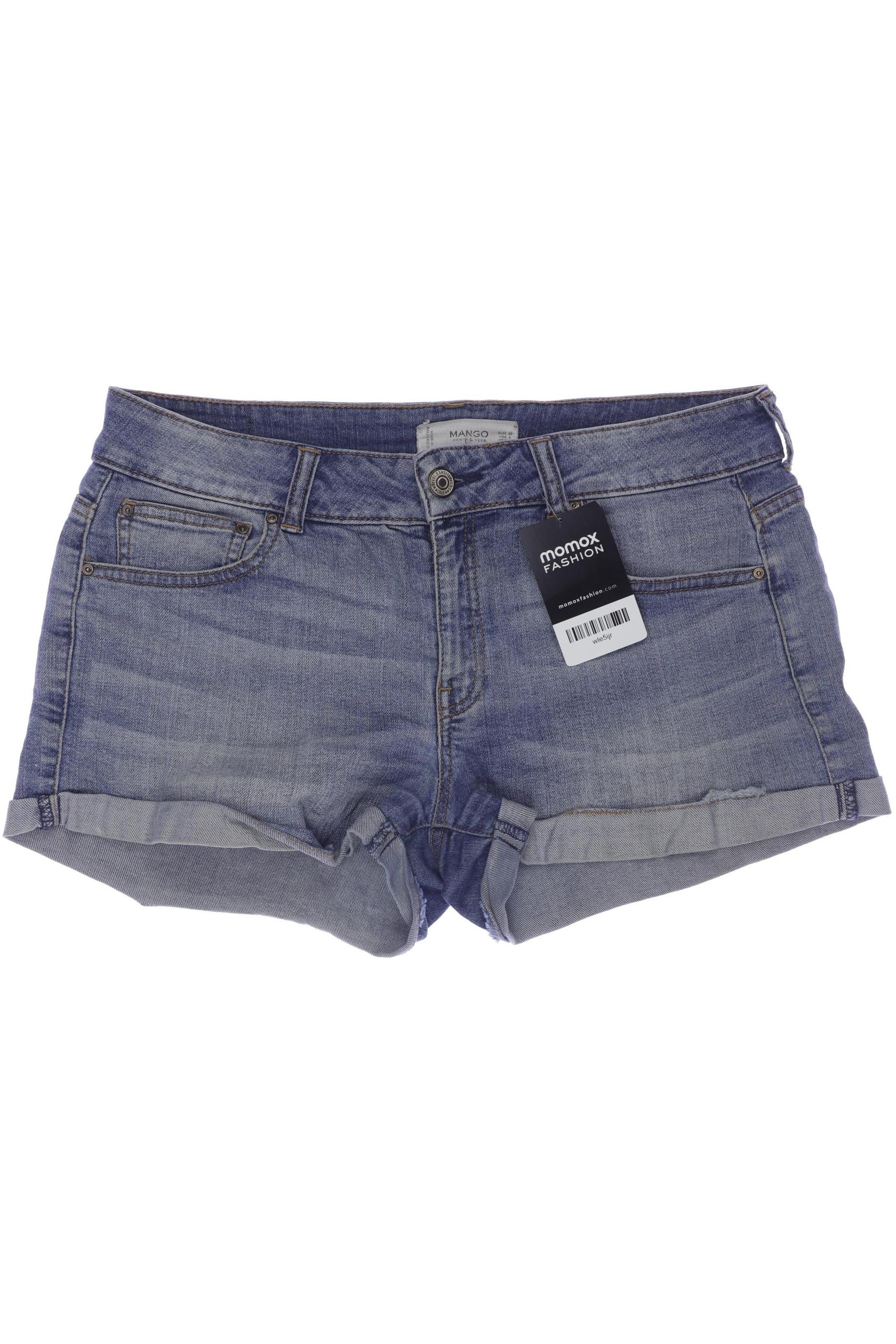 

Mango Damen Shorts, blau, Gr. 36
