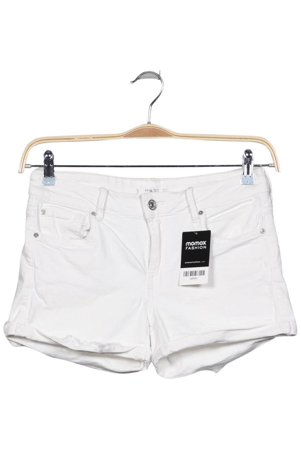 

Mango Damen Shorts, weiß, Gr. 36