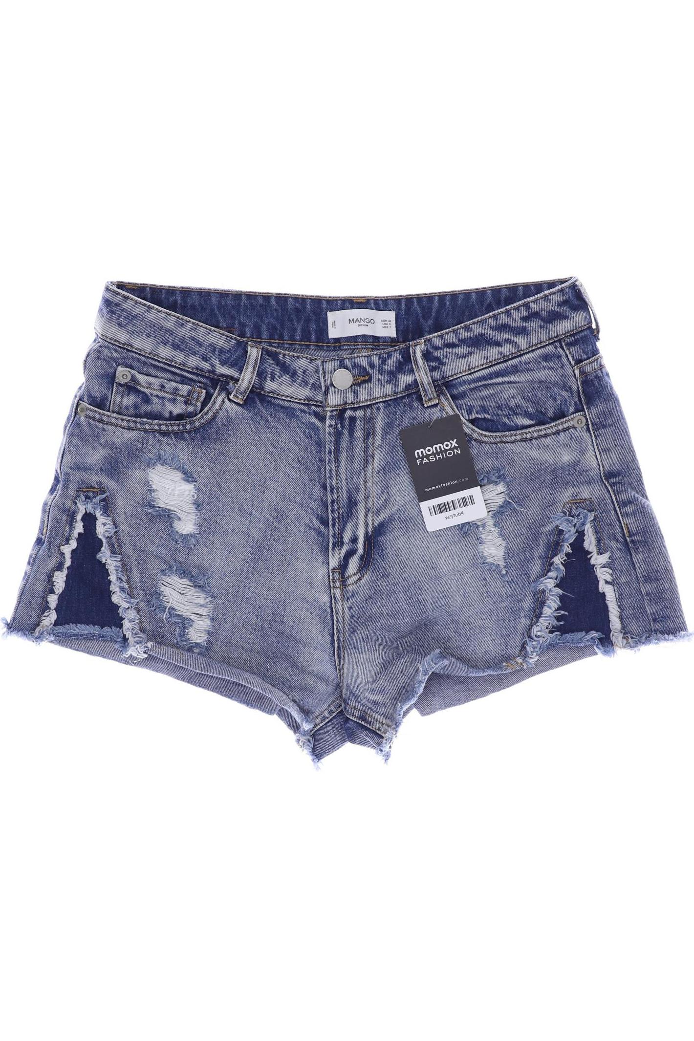 

MANGO Damen Shorts, blau