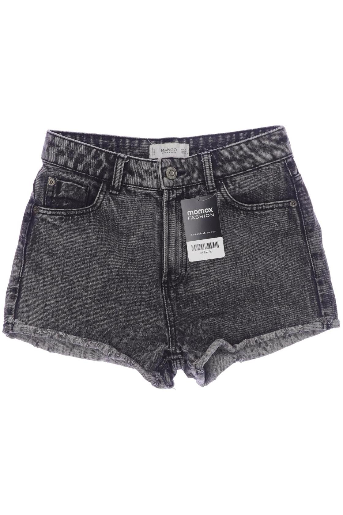 

Mango Damen Shorts, grau, Gr. 34