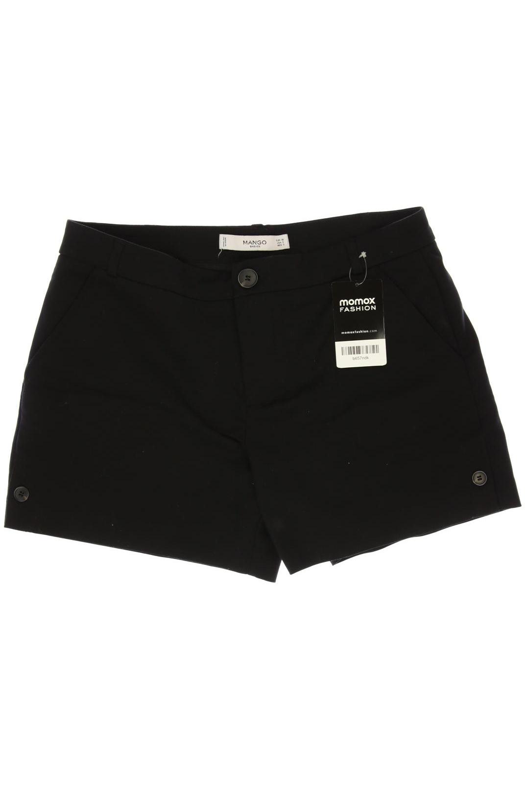 

Mango Damen Shorts, schwarz, Gr. 38