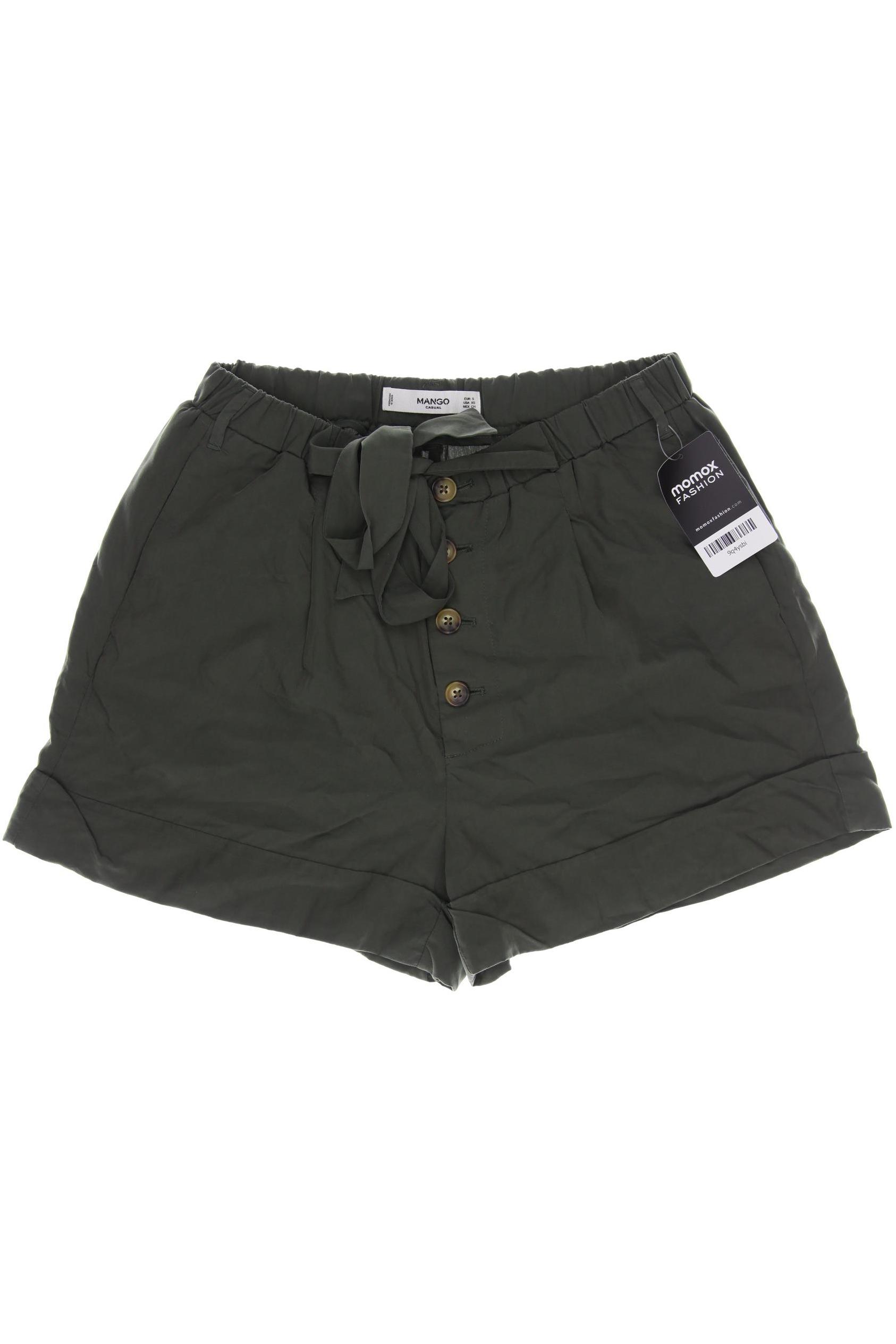 

MANGO Damen Shorts, grün