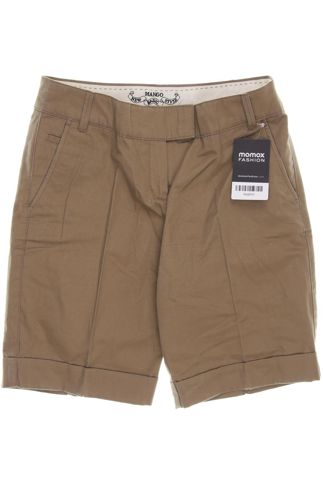 

Mango Damen Shorts, braun, Gr. 34