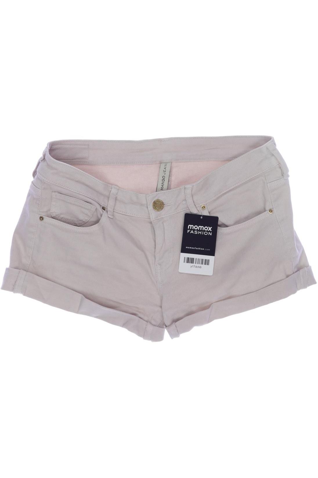 

Mango Damen Shorts, beige, Gr. 34