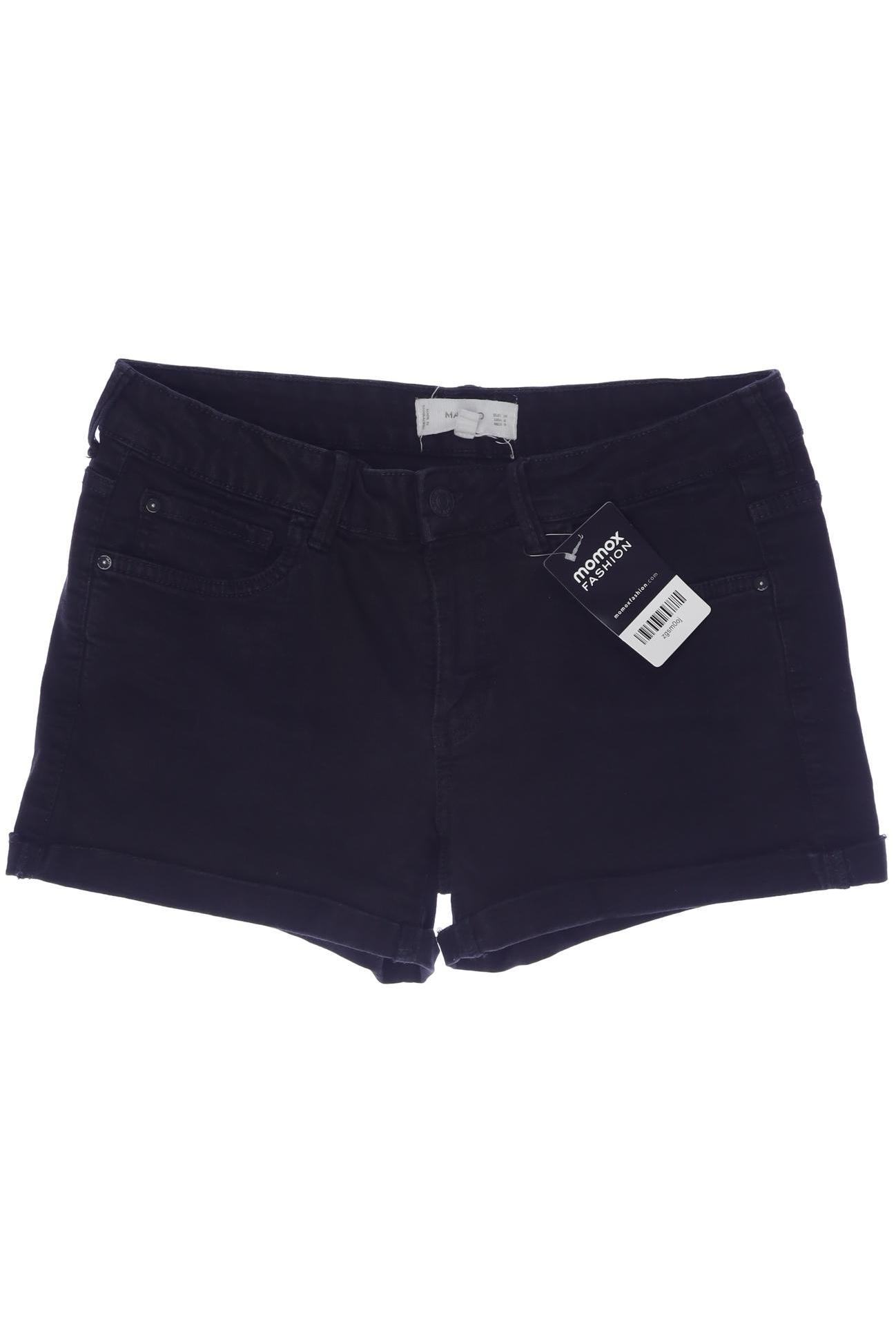

Mango Damen Shorts, schwarz, Gr. 38