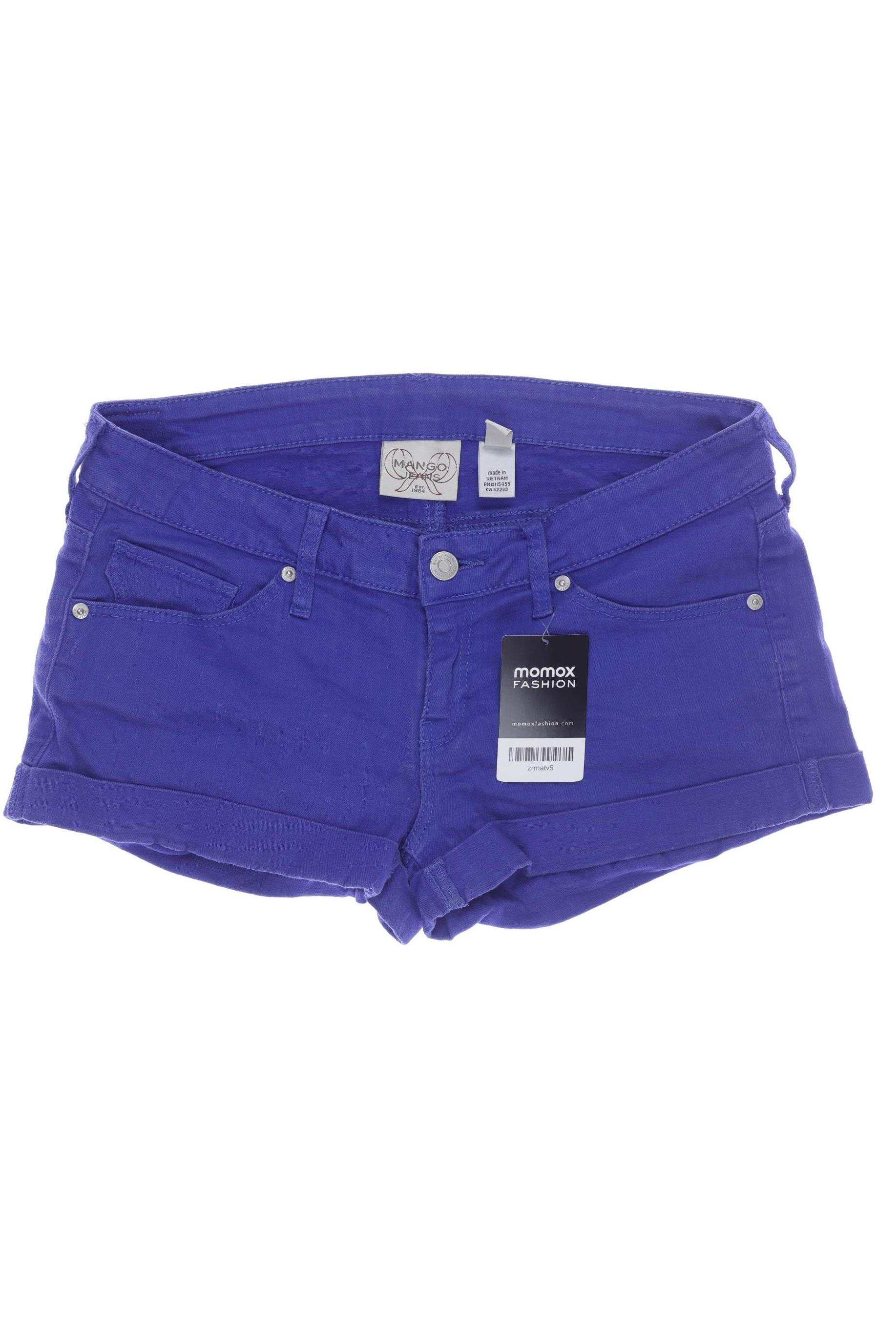 

Mango Damen Shorts, blau, Gr. 38