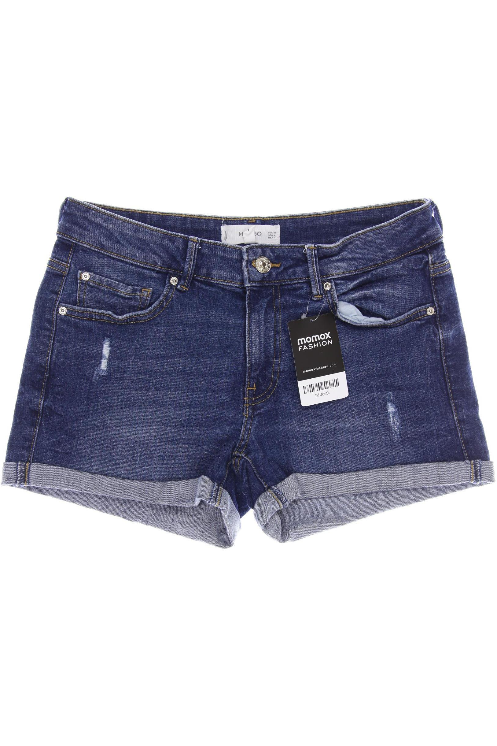 

MANGO Damen Shorts, marineblau