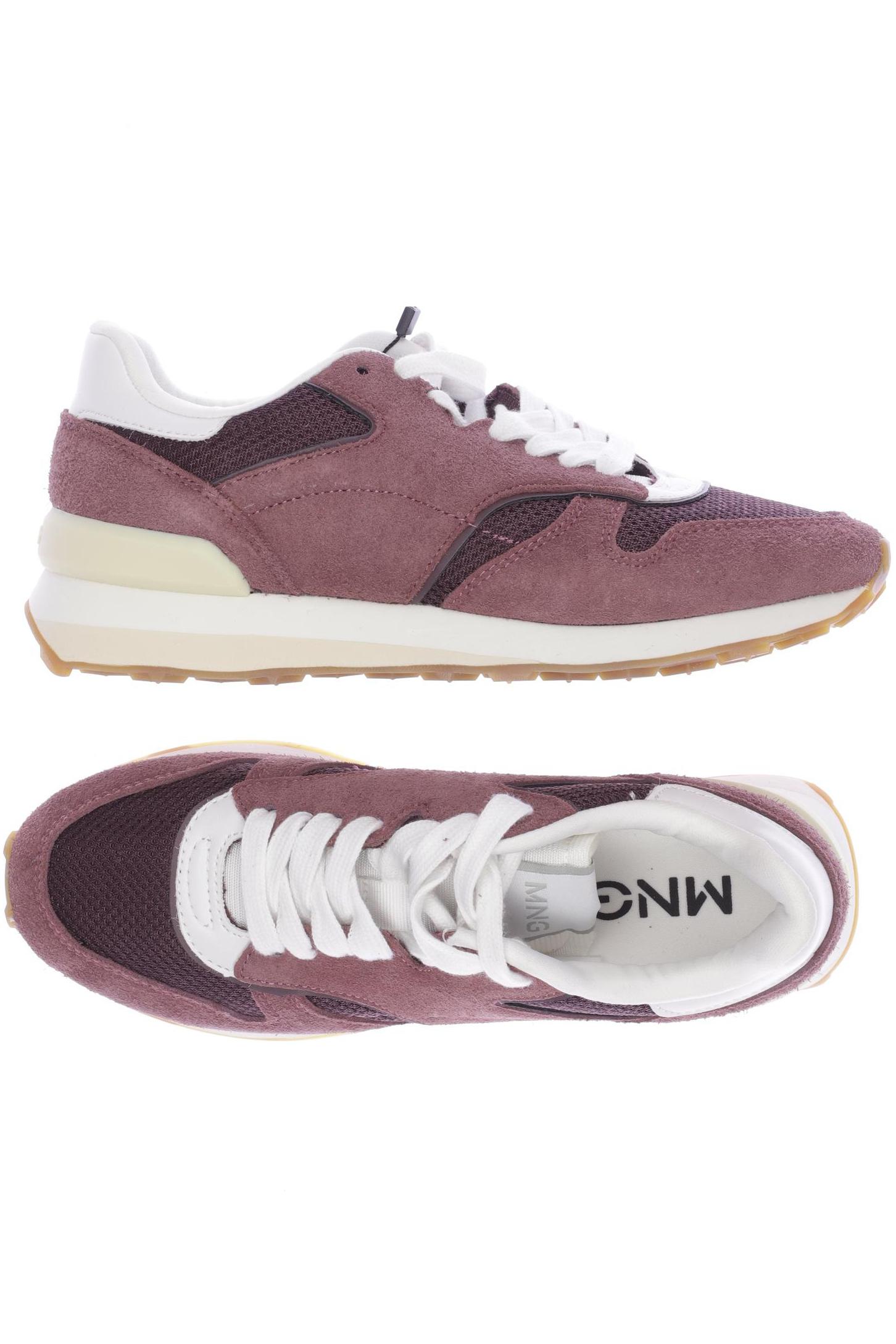 

MANGO Damen Sneakers, bordeaux
