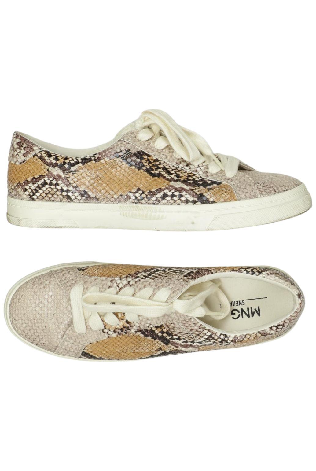 

Mango Damen Sneakers, beige, Gr. 39