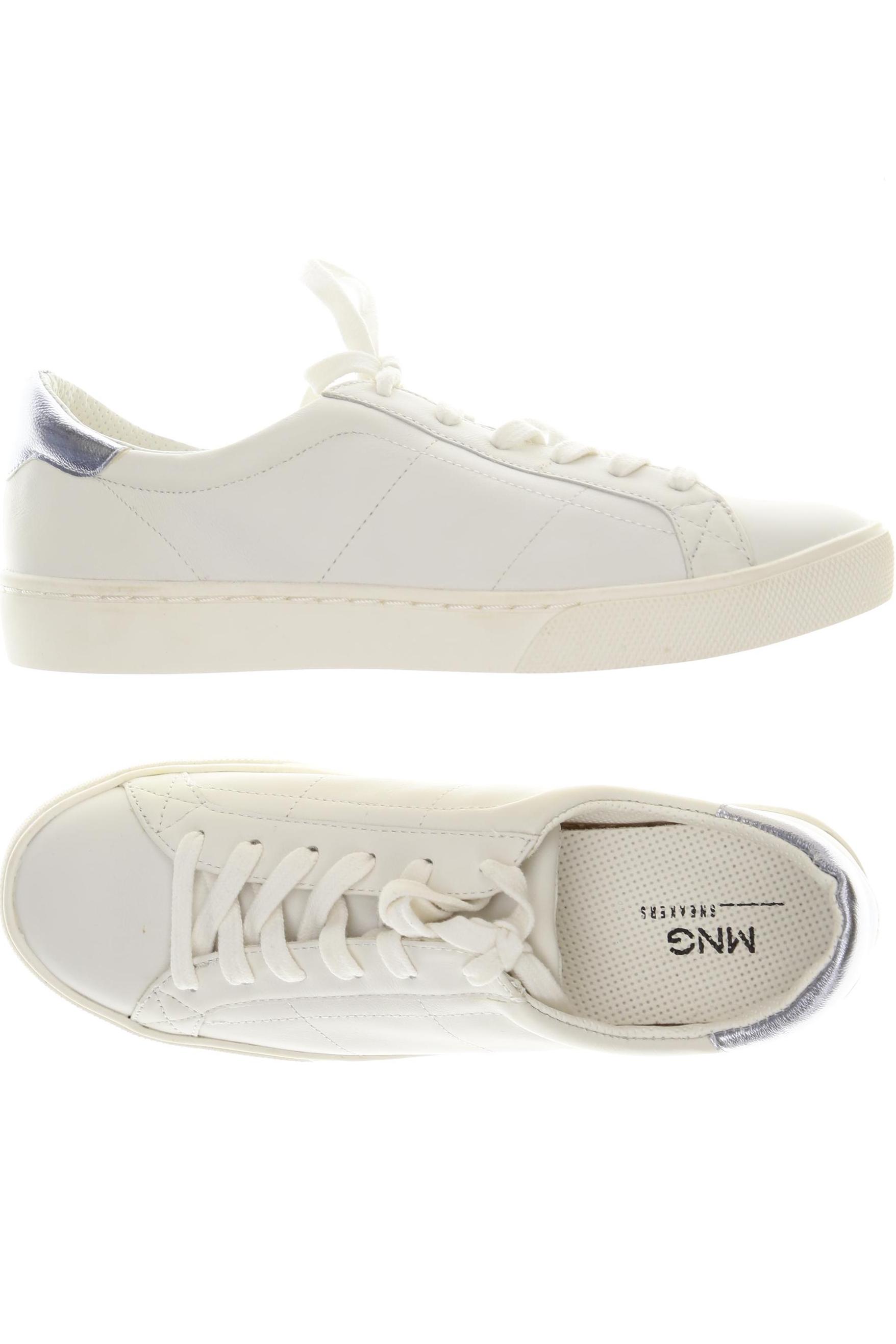 

Mango Damen Sneakers, weiß, Gr. 38
