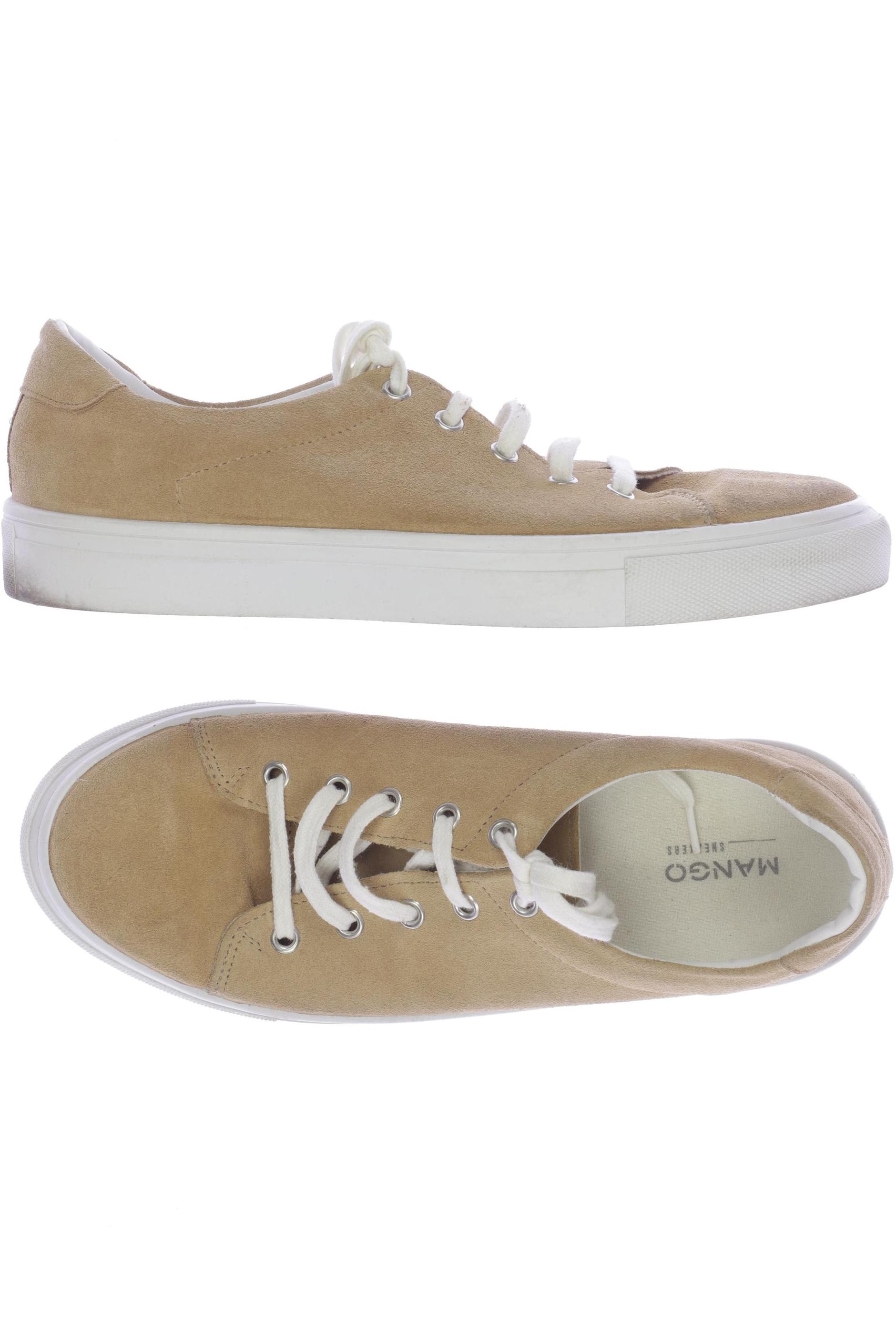 

Mango Damen Sneakers, beige, Gr. 40