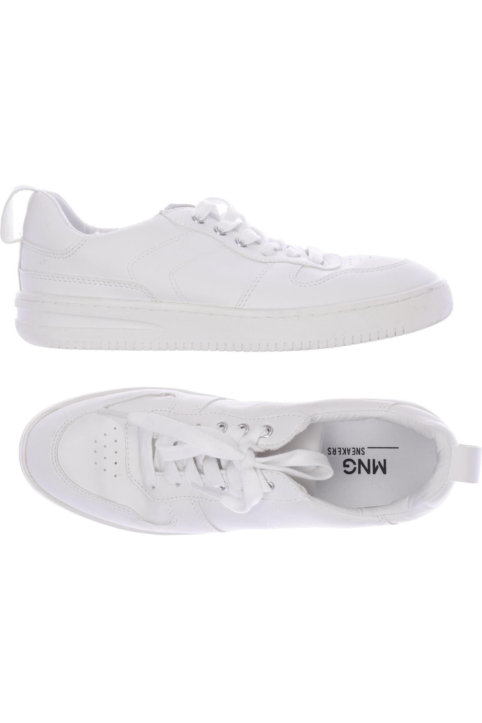 

Mango Damen Sneakers, weiß, Gr. 38