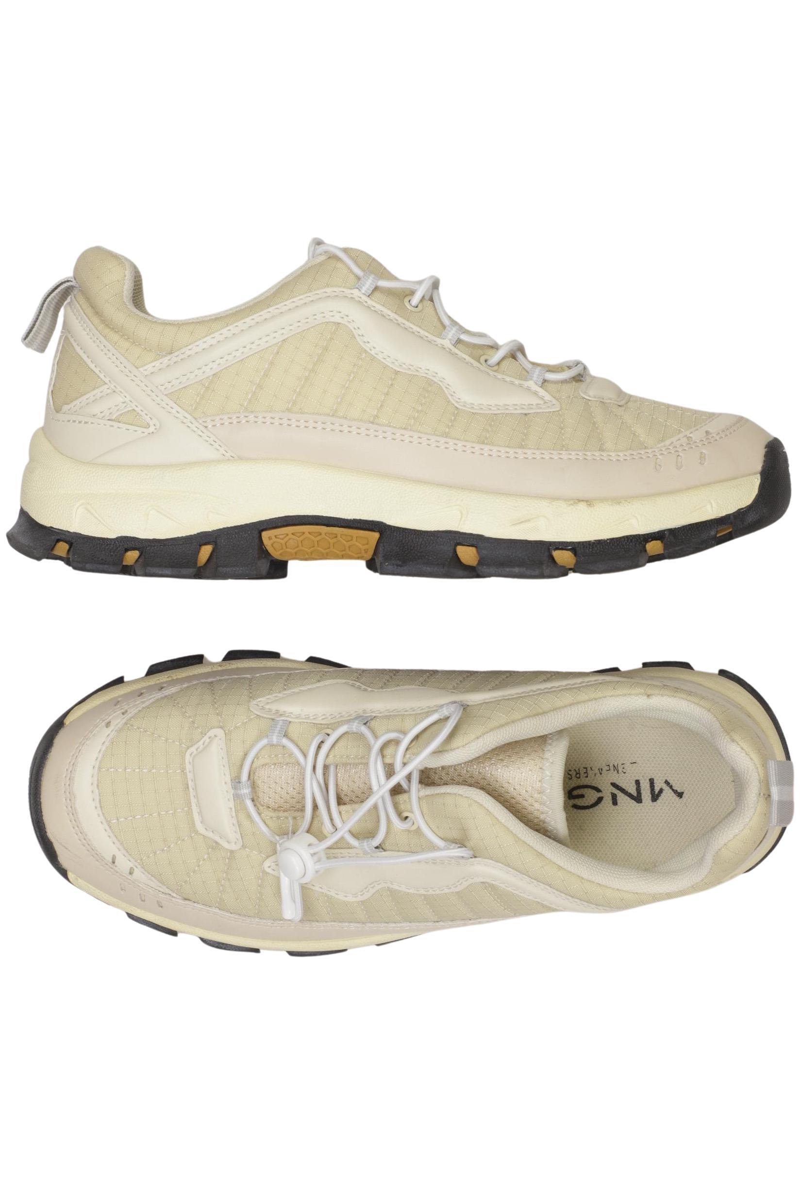 

Mango Damen Sneakers, beige, Gr. 38