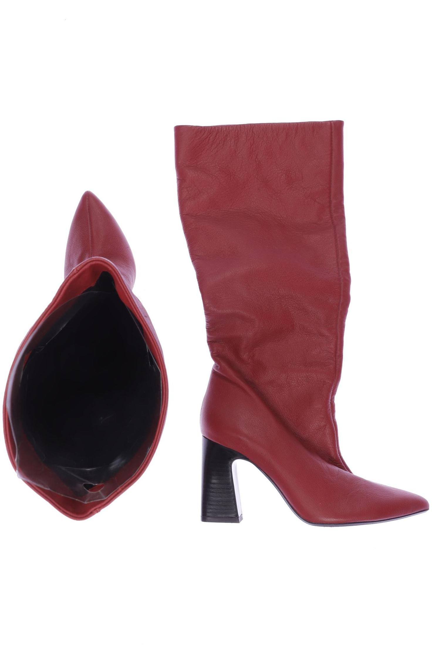 

Mango Damen Stiefel, rot, Gr. 36