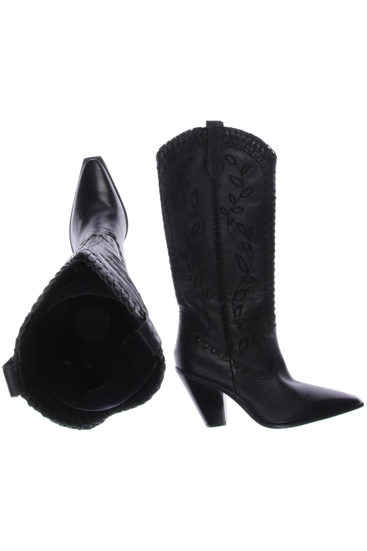 

Mango Damen Stiefel, schwarz, Gr. 41