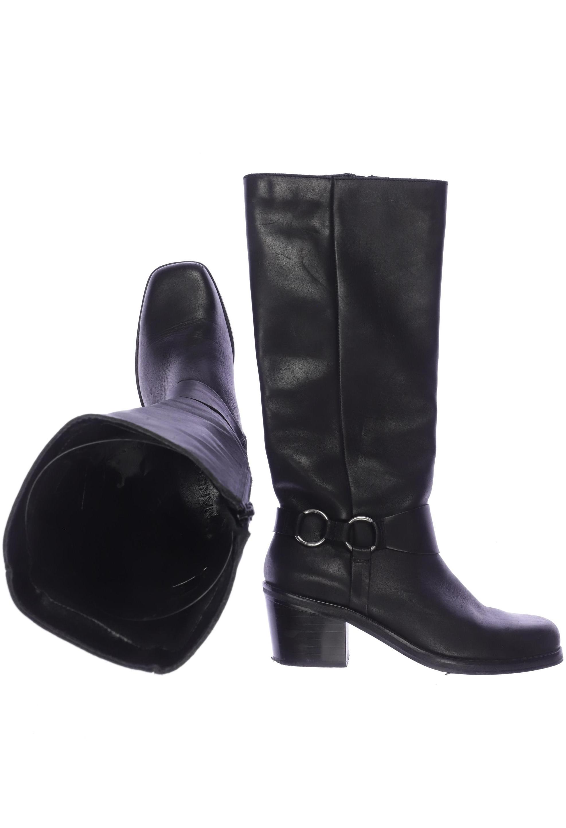 

Mango Damen Stiefel, schwarz, Gr. 37