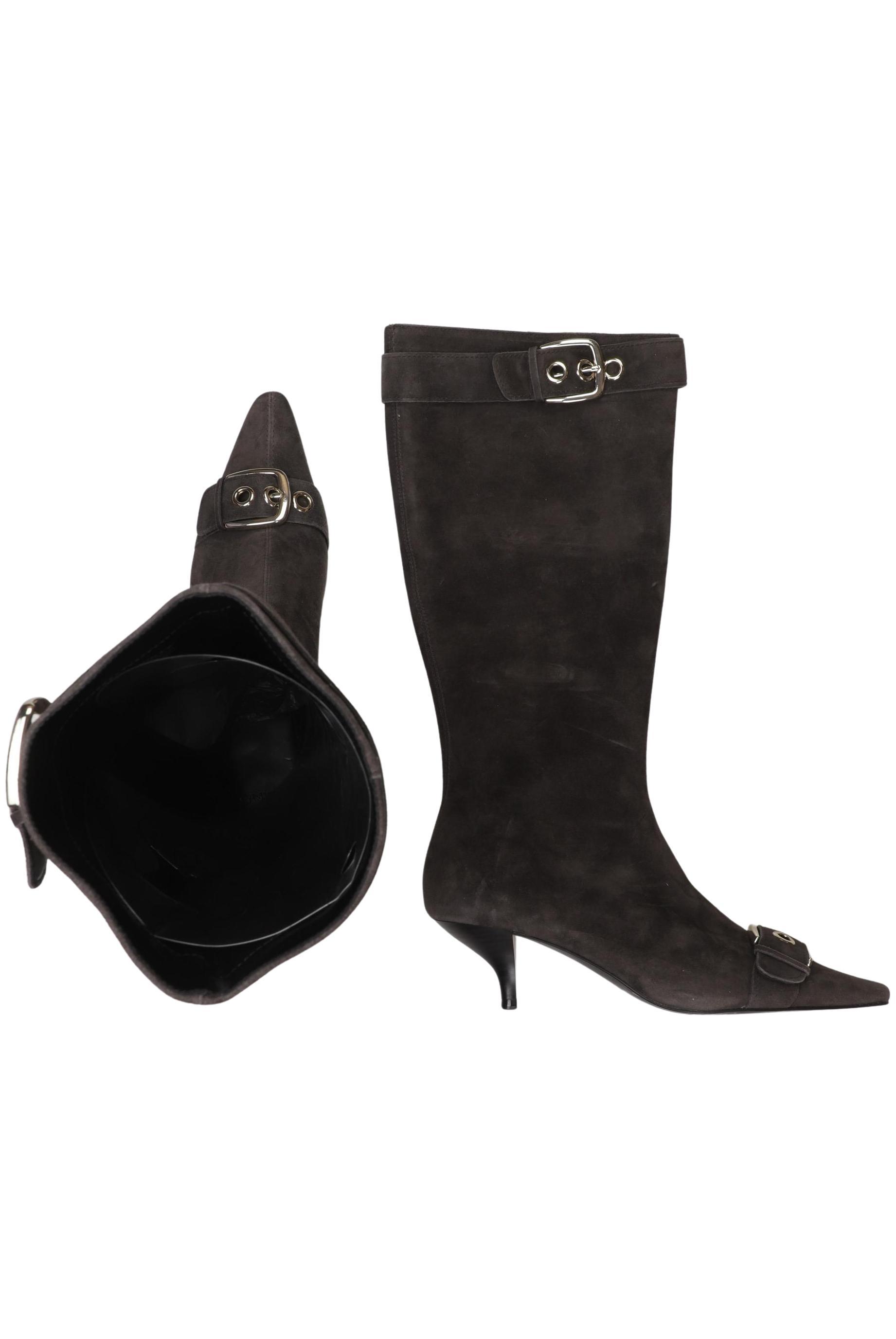 

Mango Damen Stiefel, grau, Gr. 40