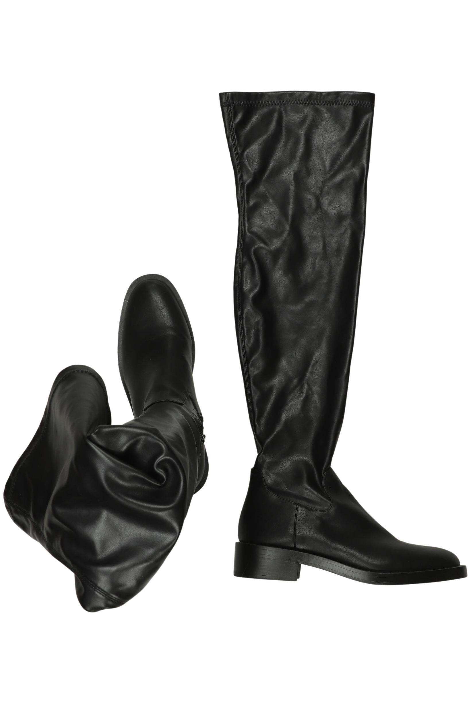 

Mango Damen Stiefel, schwarz, Gr. 40