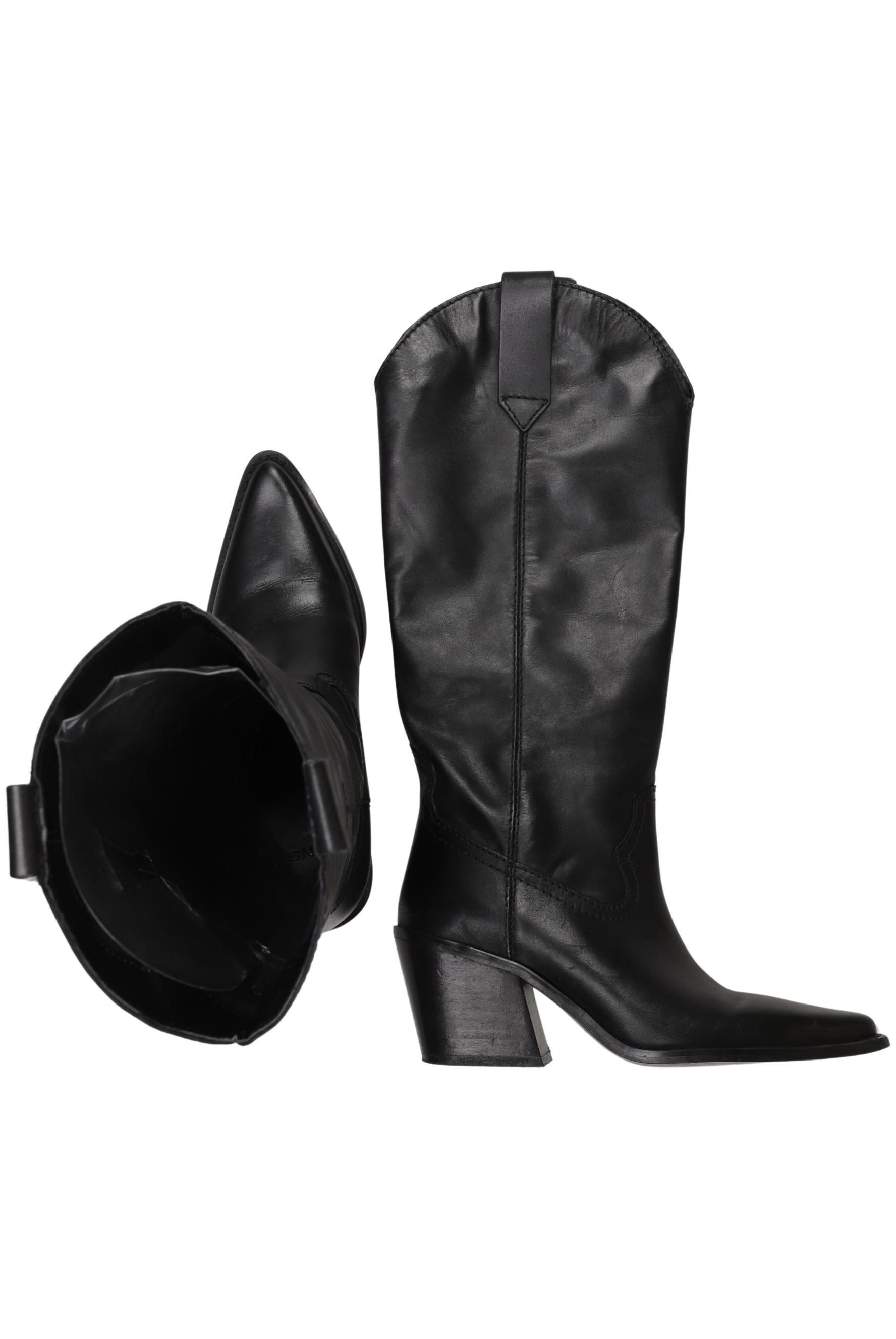 

Mango Damen Stiefel, schwarz, Gr. 36