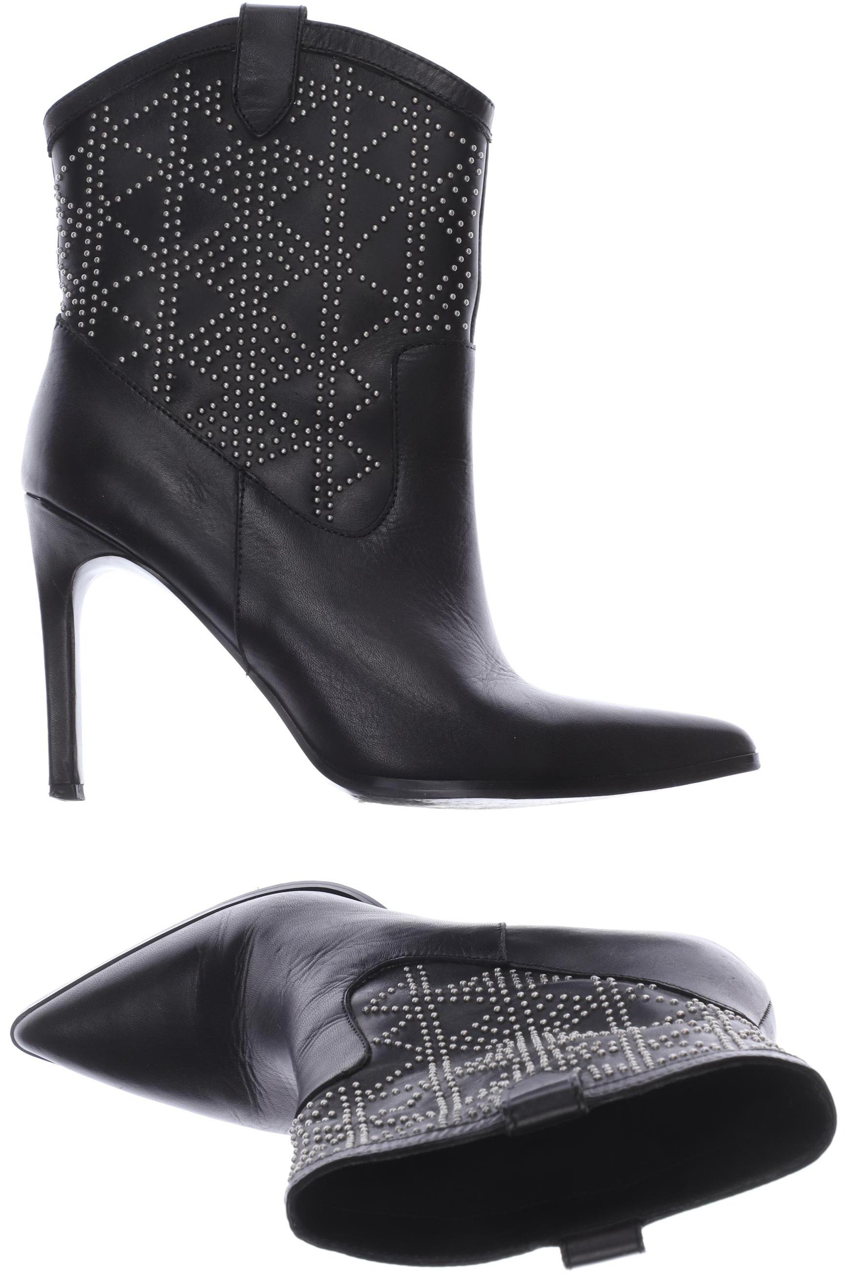 

Mango Damen Stiefelette, schwarz, Gr. 37