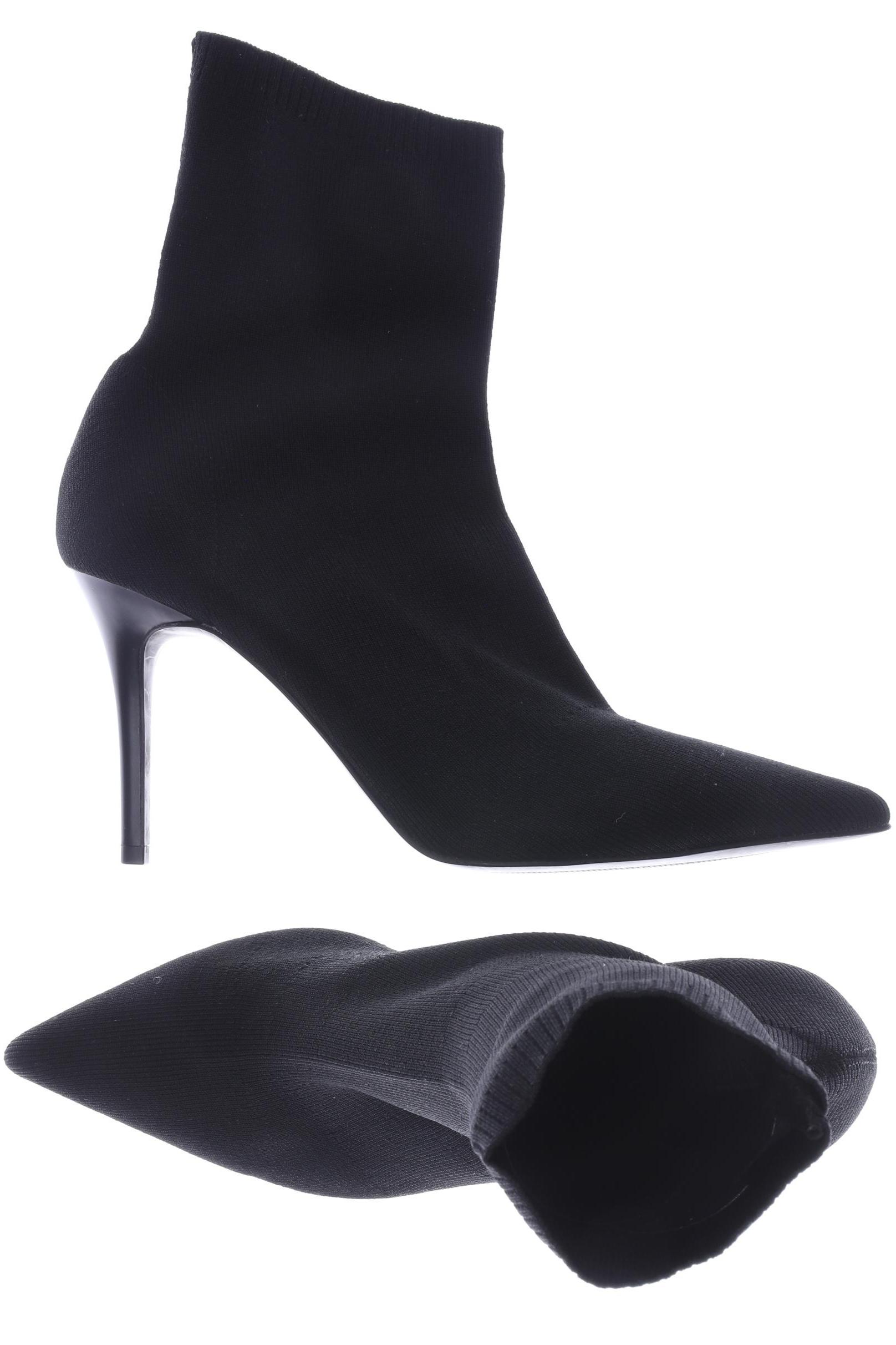 

MANGO Damen Stiefelette, schwarz