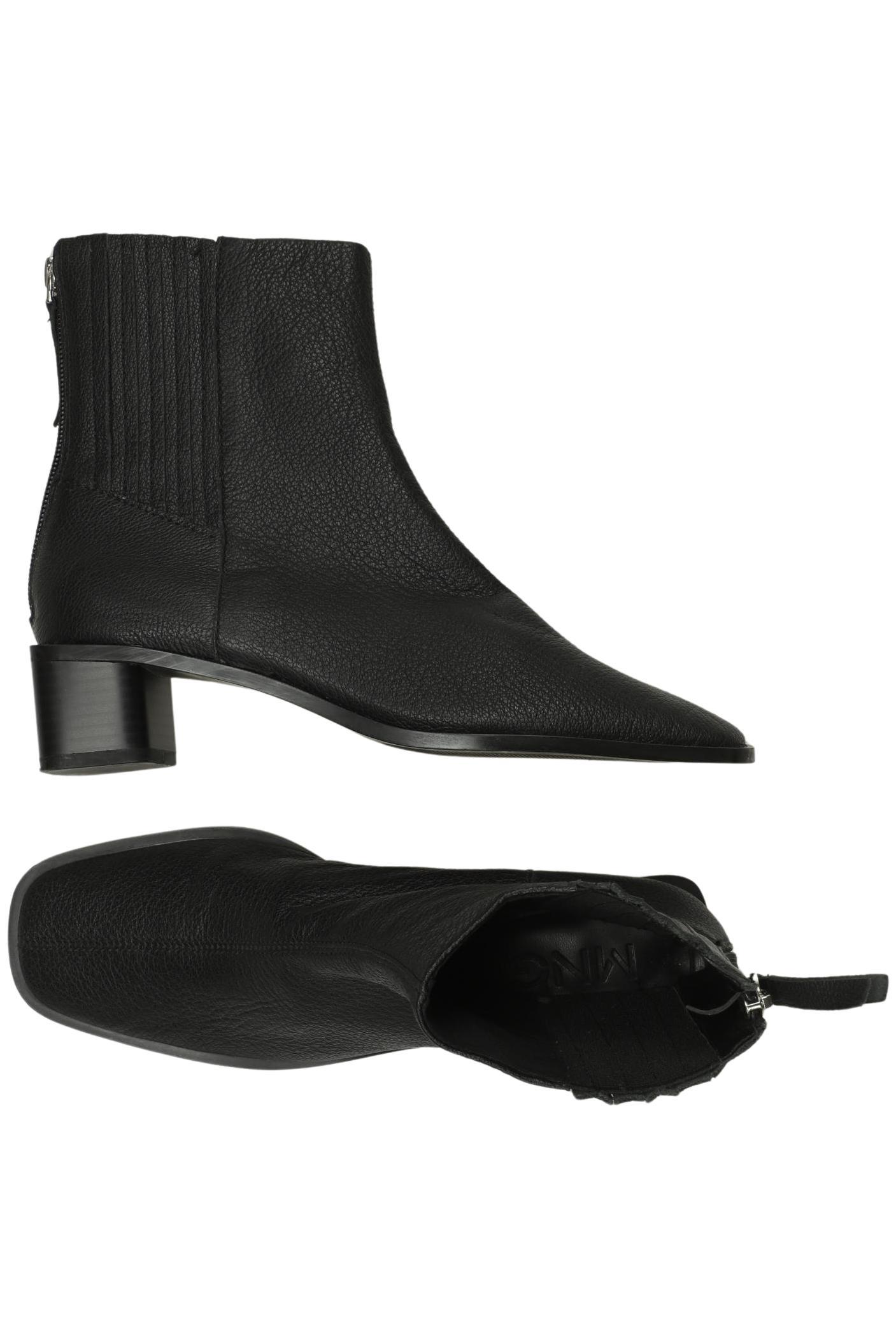 

Mango Damen Stiefelette, schwarz, Gr. 37
