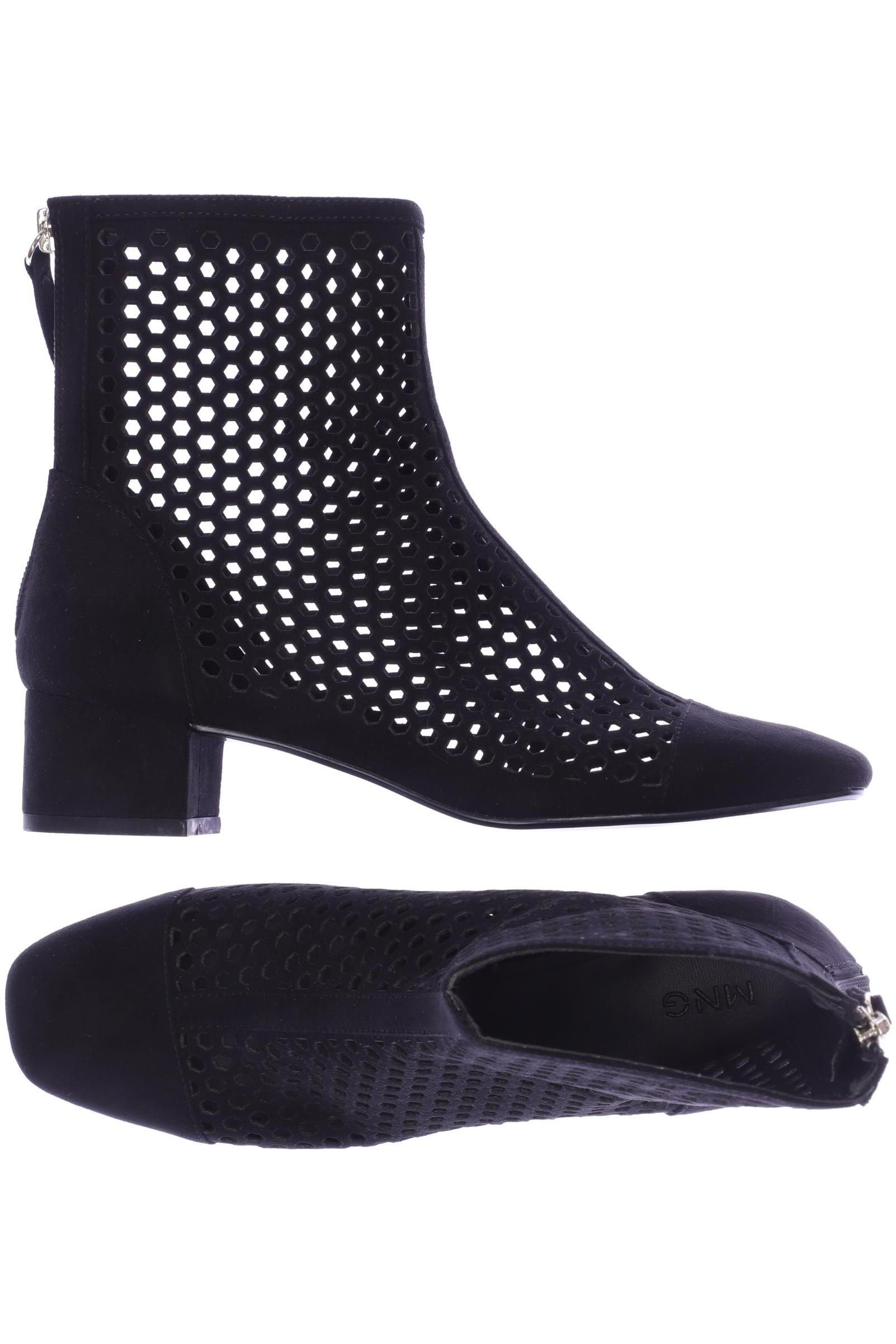 

Mango Damen Stiefelette, schwarz, Gr. 37