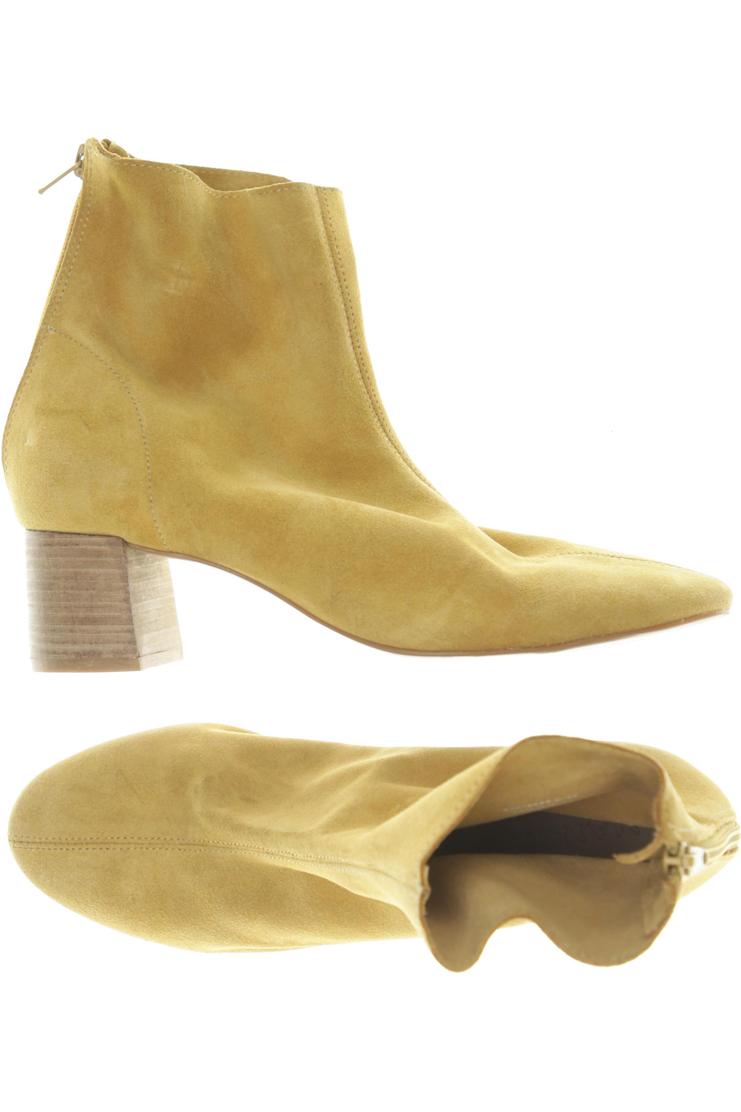 

Mango Damen Stiefelette, gelb, Gr. 39
