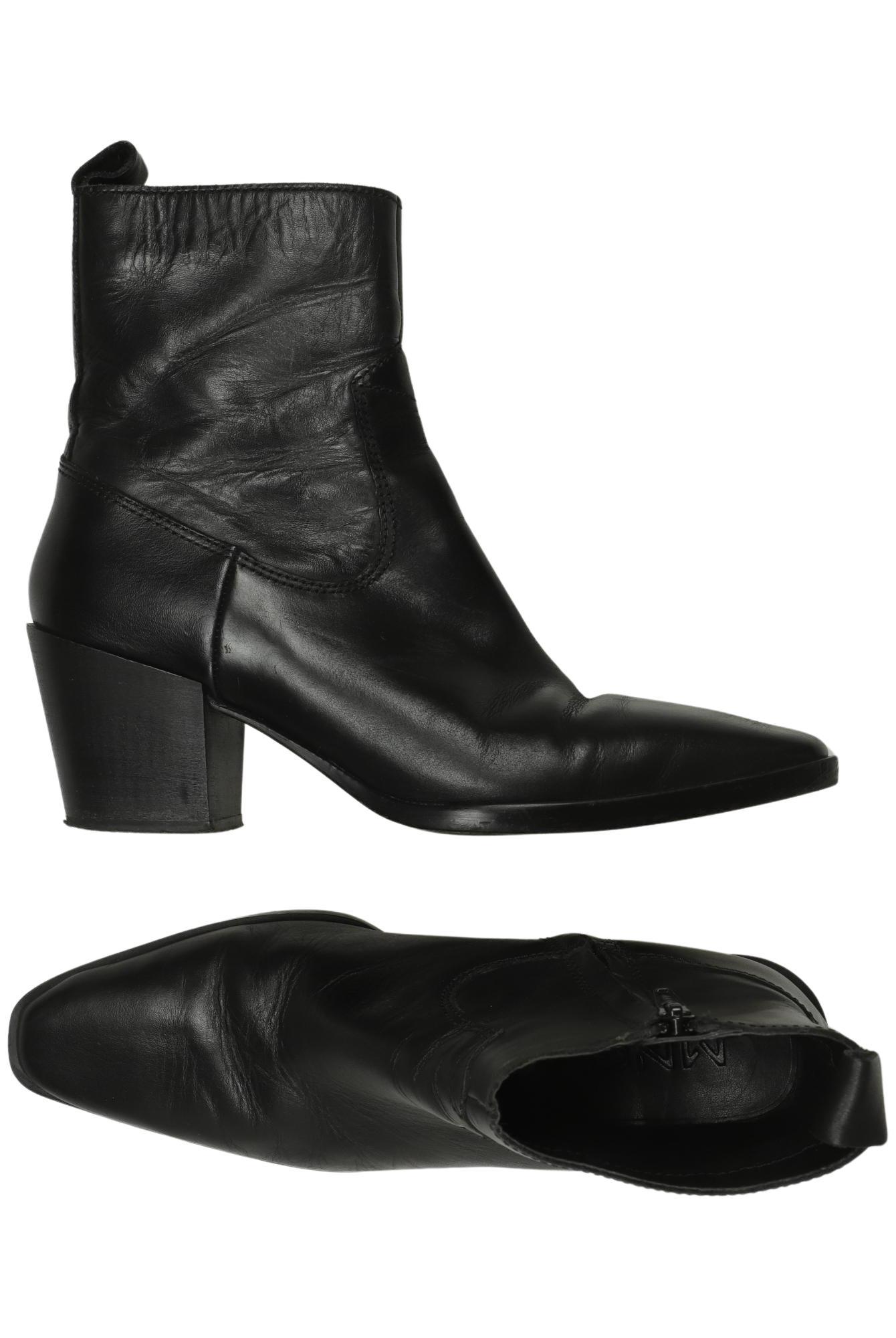 

Mango Damen Stiefelette, schwarz, Gr. 38
