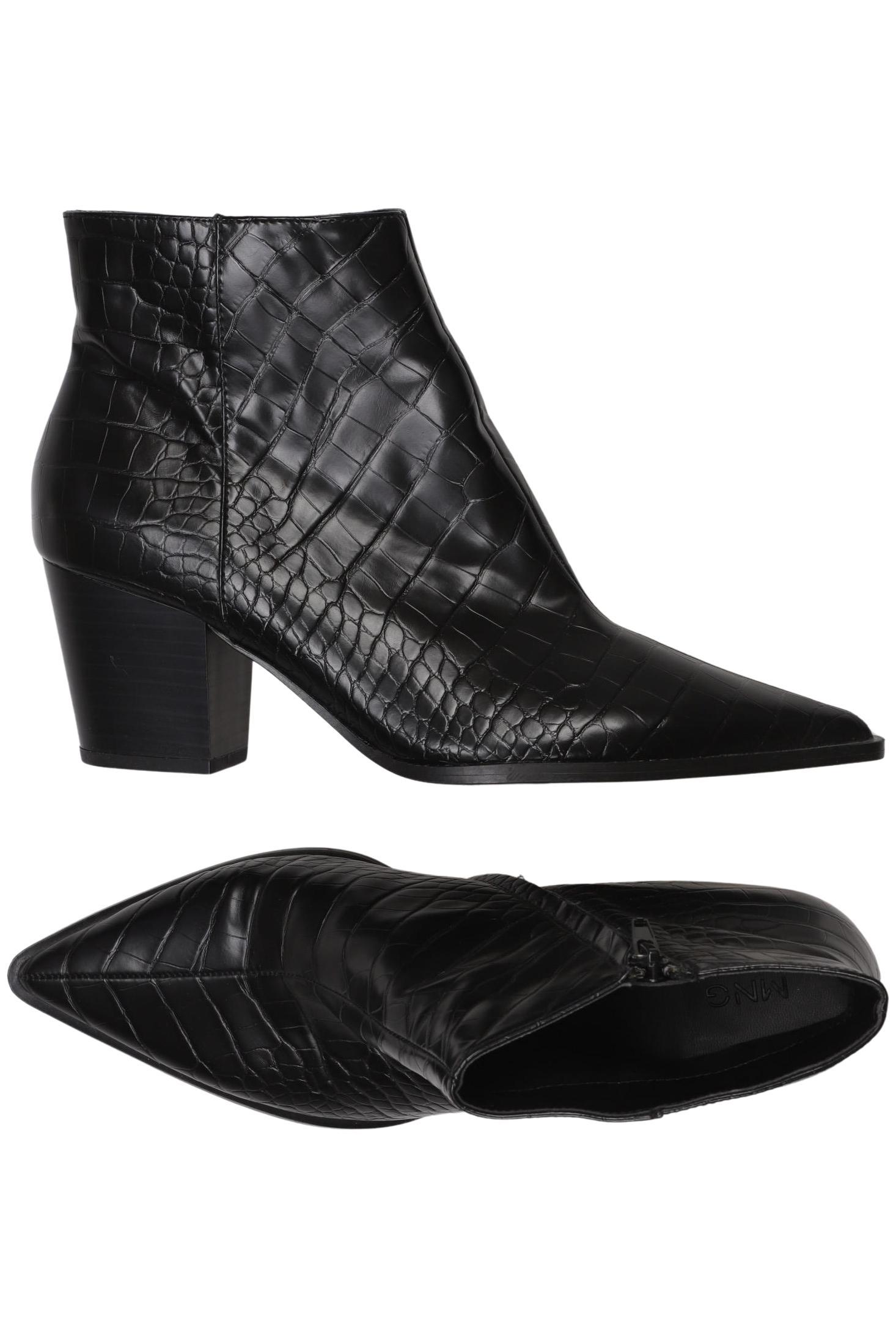 

Mango Damen Stiefelette, schwarz, Gr. 41