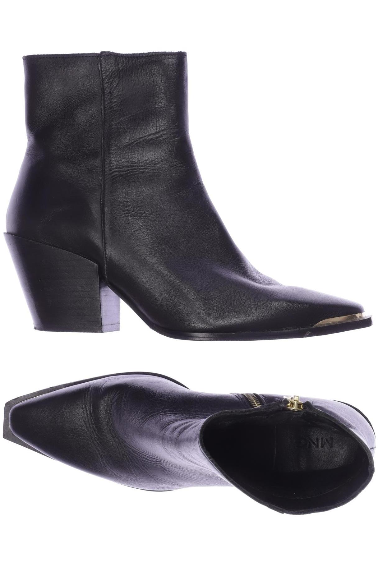 

Mango Damen Stiefelette, schwarz, Gr. 38