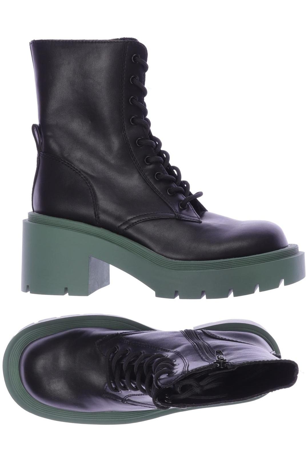 

Mango Damen Stiefelette, grün, Gr. 38