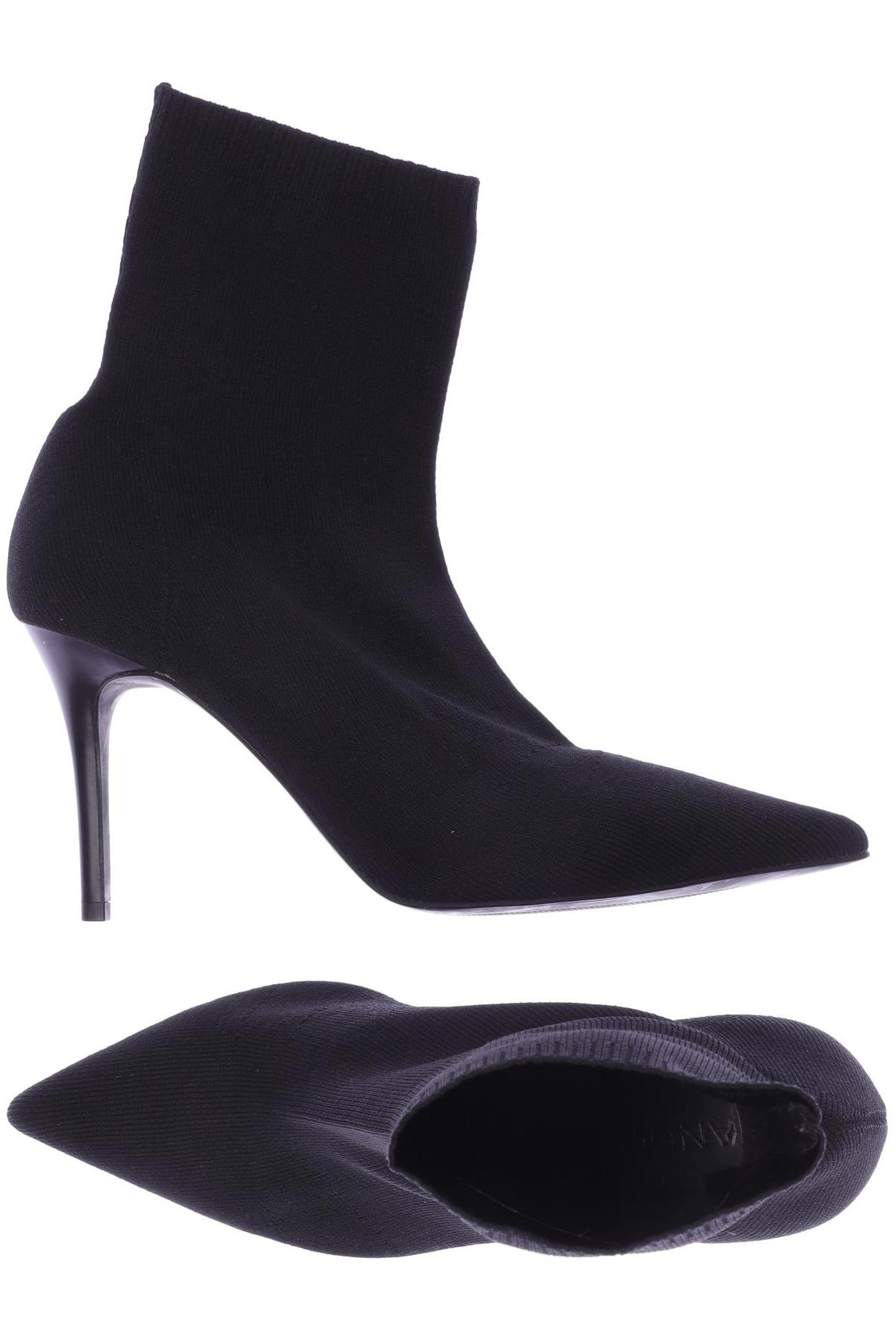 

Mango Damen Stiefelette, schwarz, Gr. 40