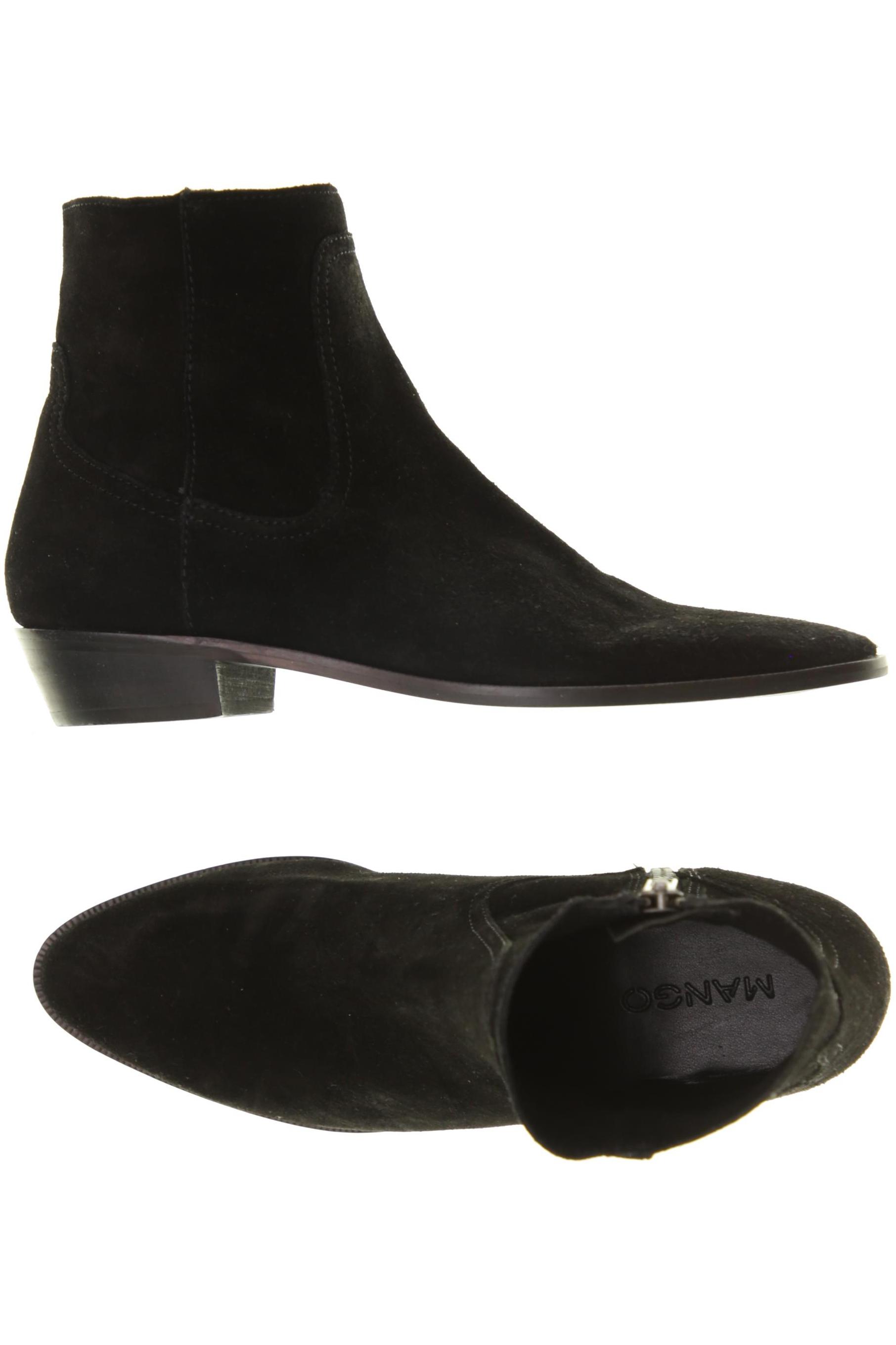 

Mango Damen Stiefelette, schwarz, Gr. 37