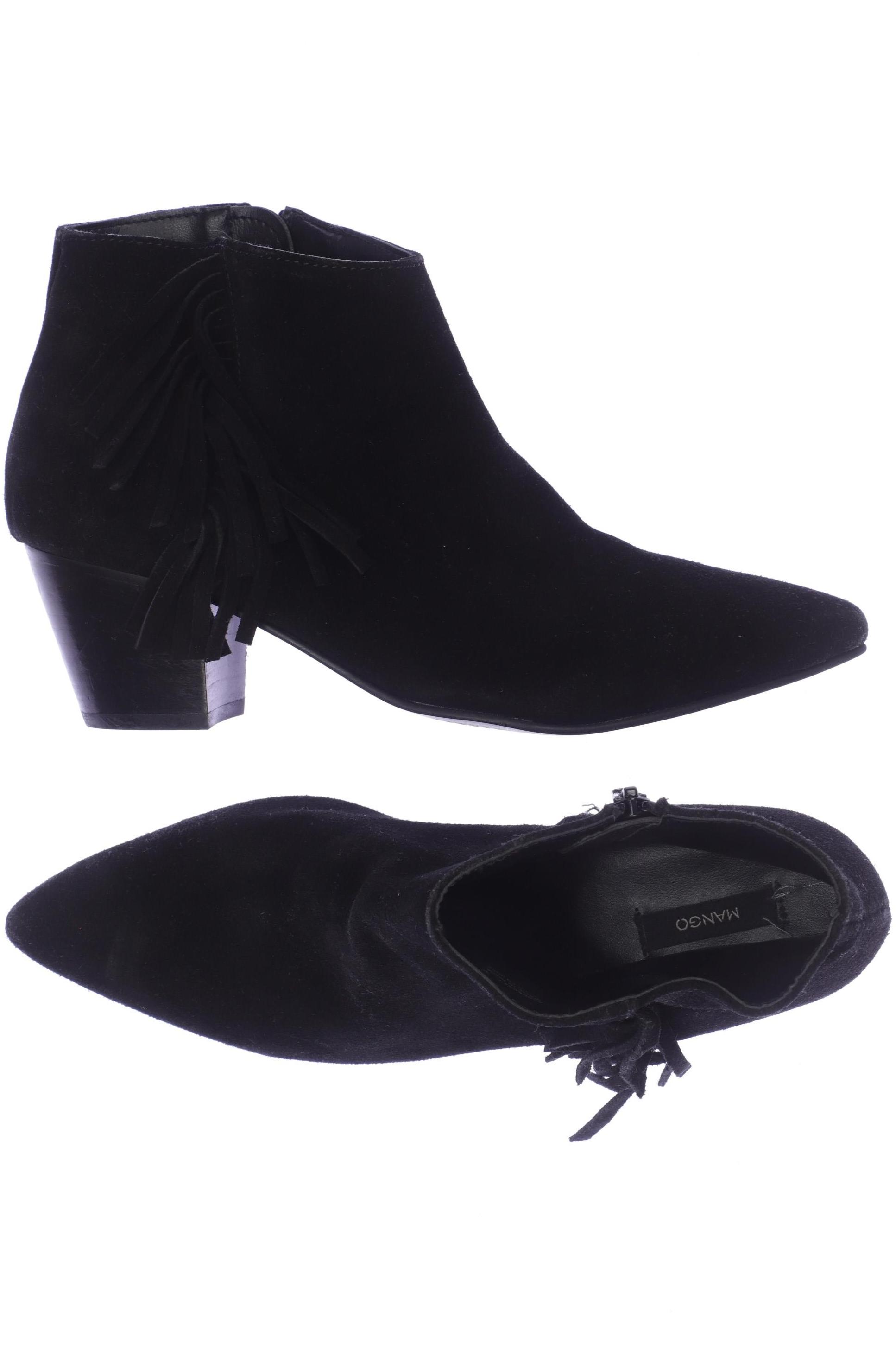 

Mango Damen Stiefelette, schwarz, Gr. 36
