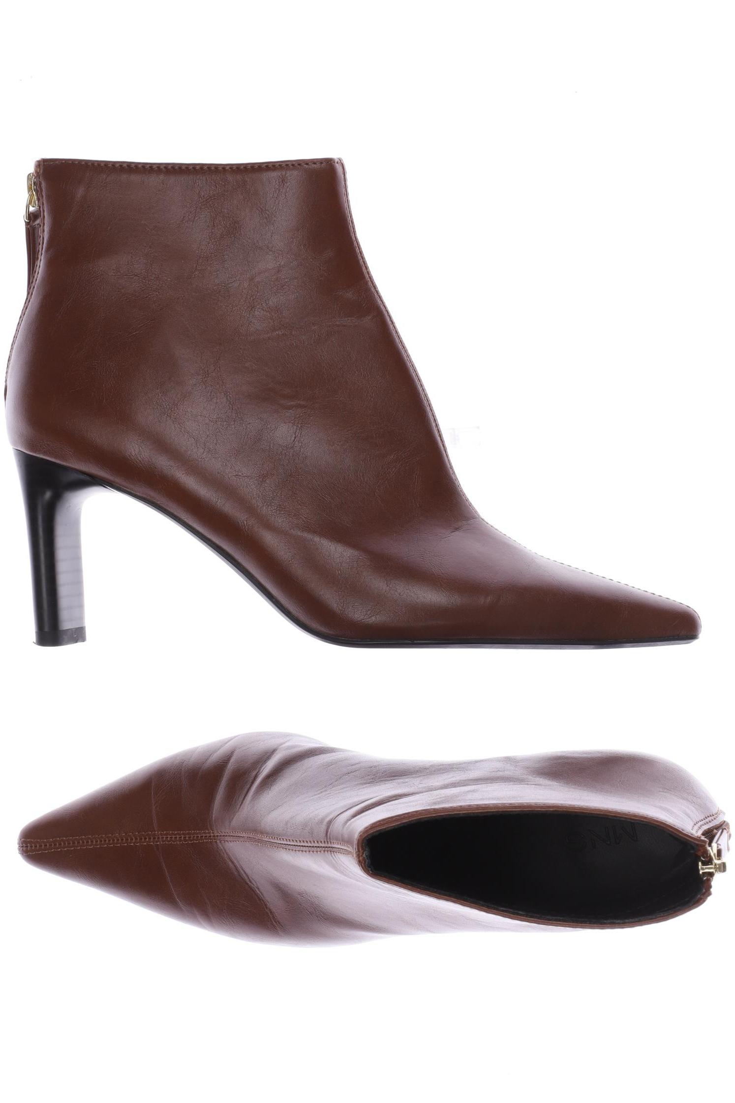 

Mango Damen Stiefelette, braun, Gr. 38