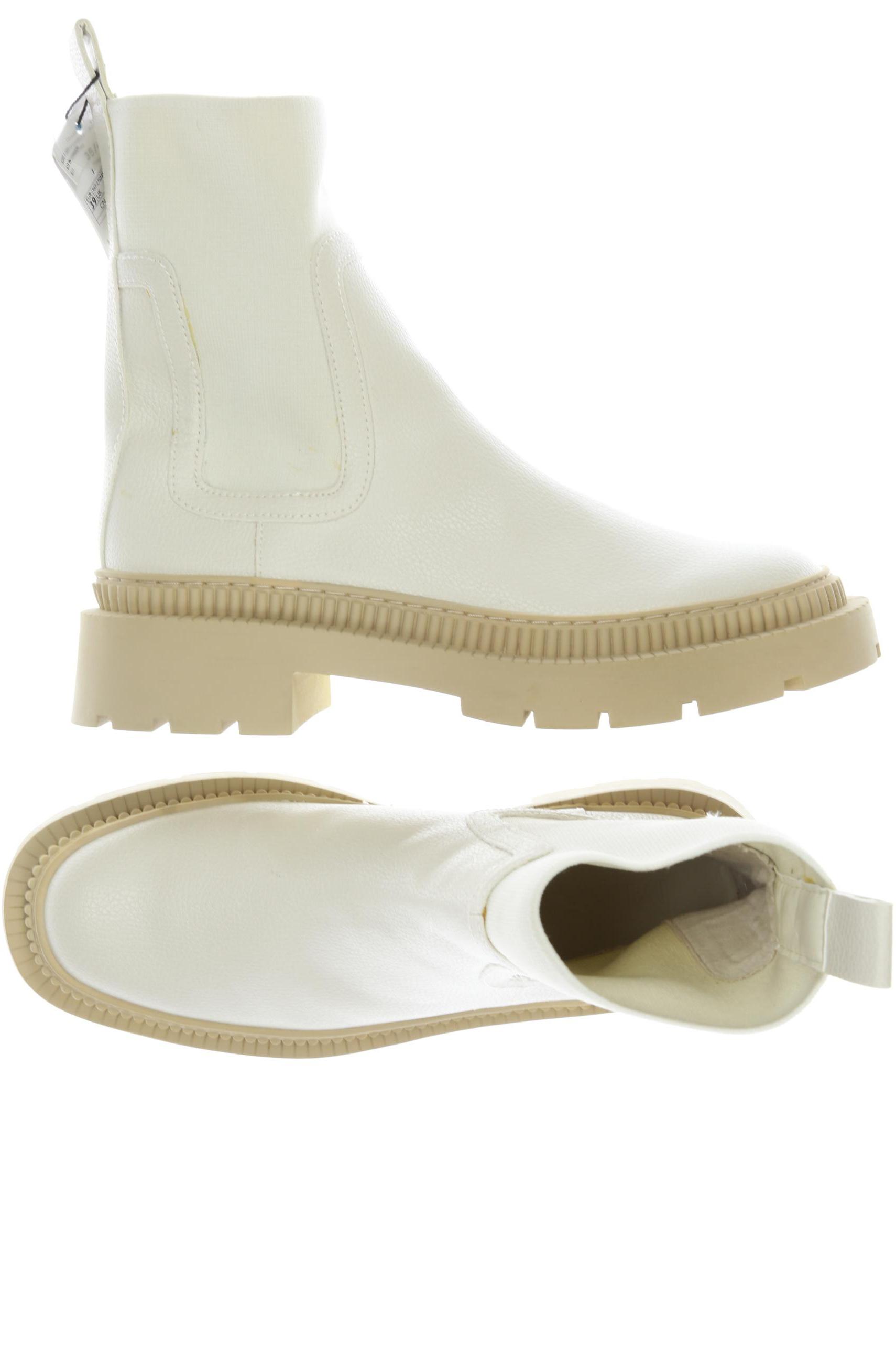 

Mango Damen Stiefelette, cremeweiß, Gr. 39
