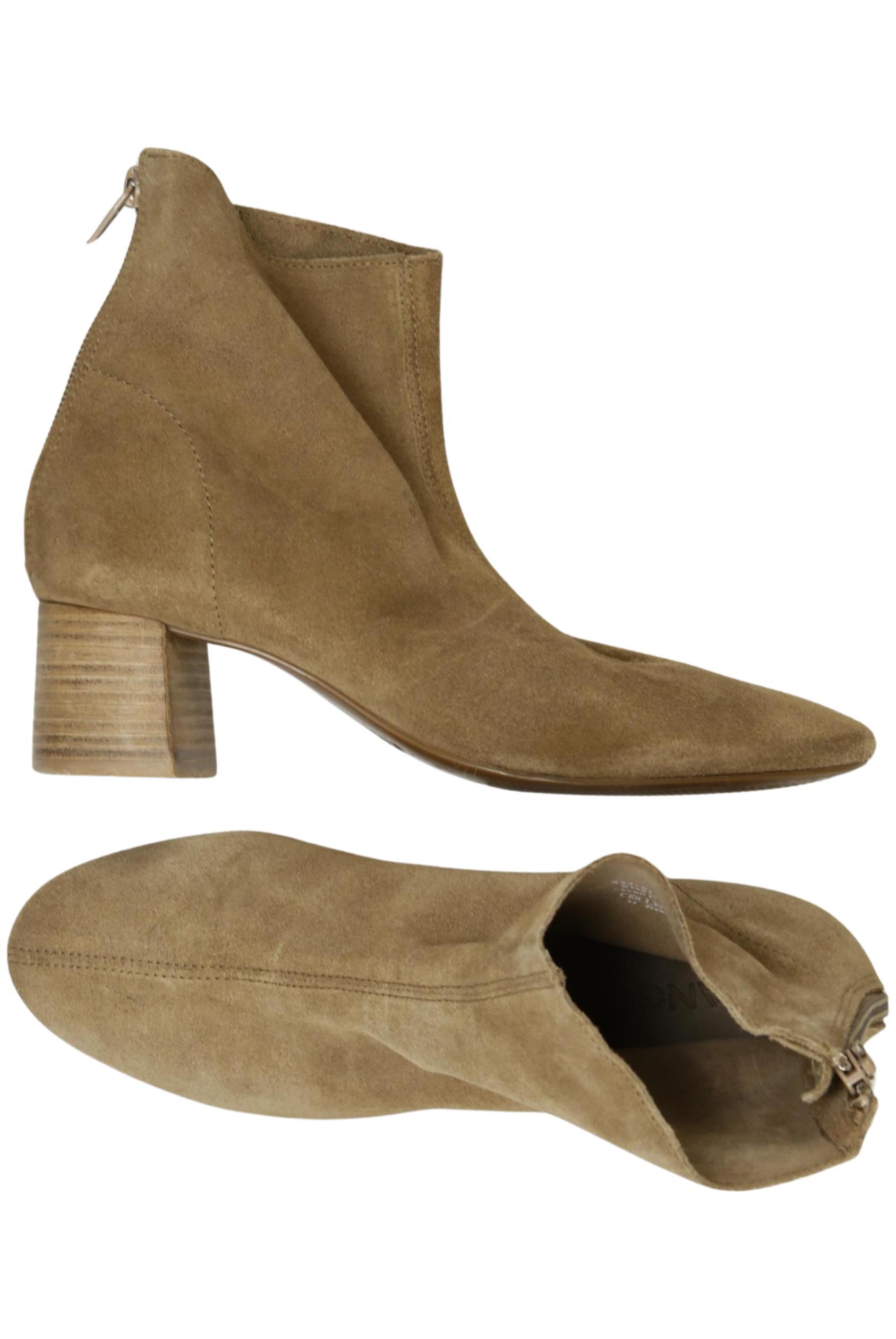 

Mango Damen Stiefelette, beige, Gr. 37