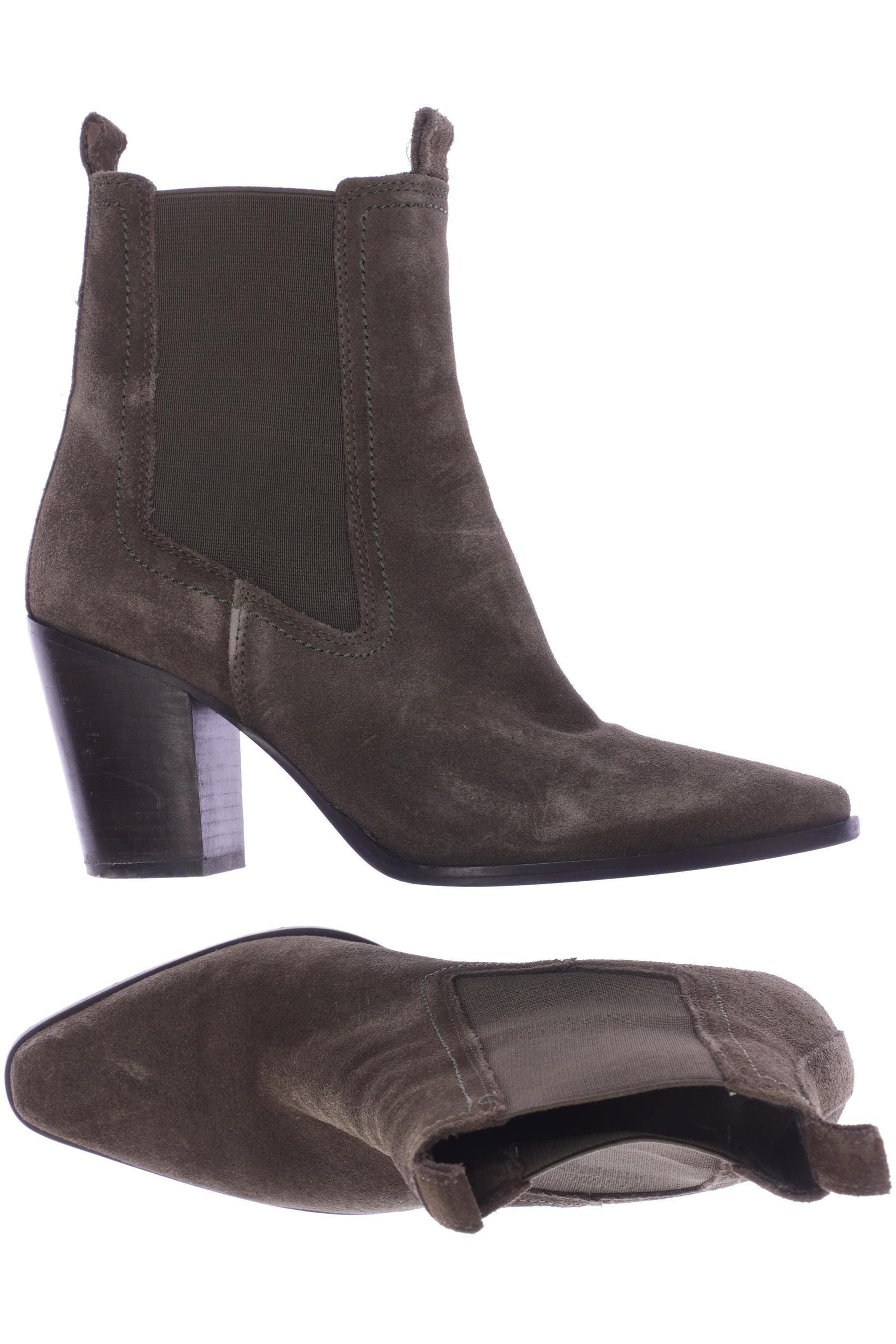 

Mango Damen Stiefelette, grün, Gr. 38