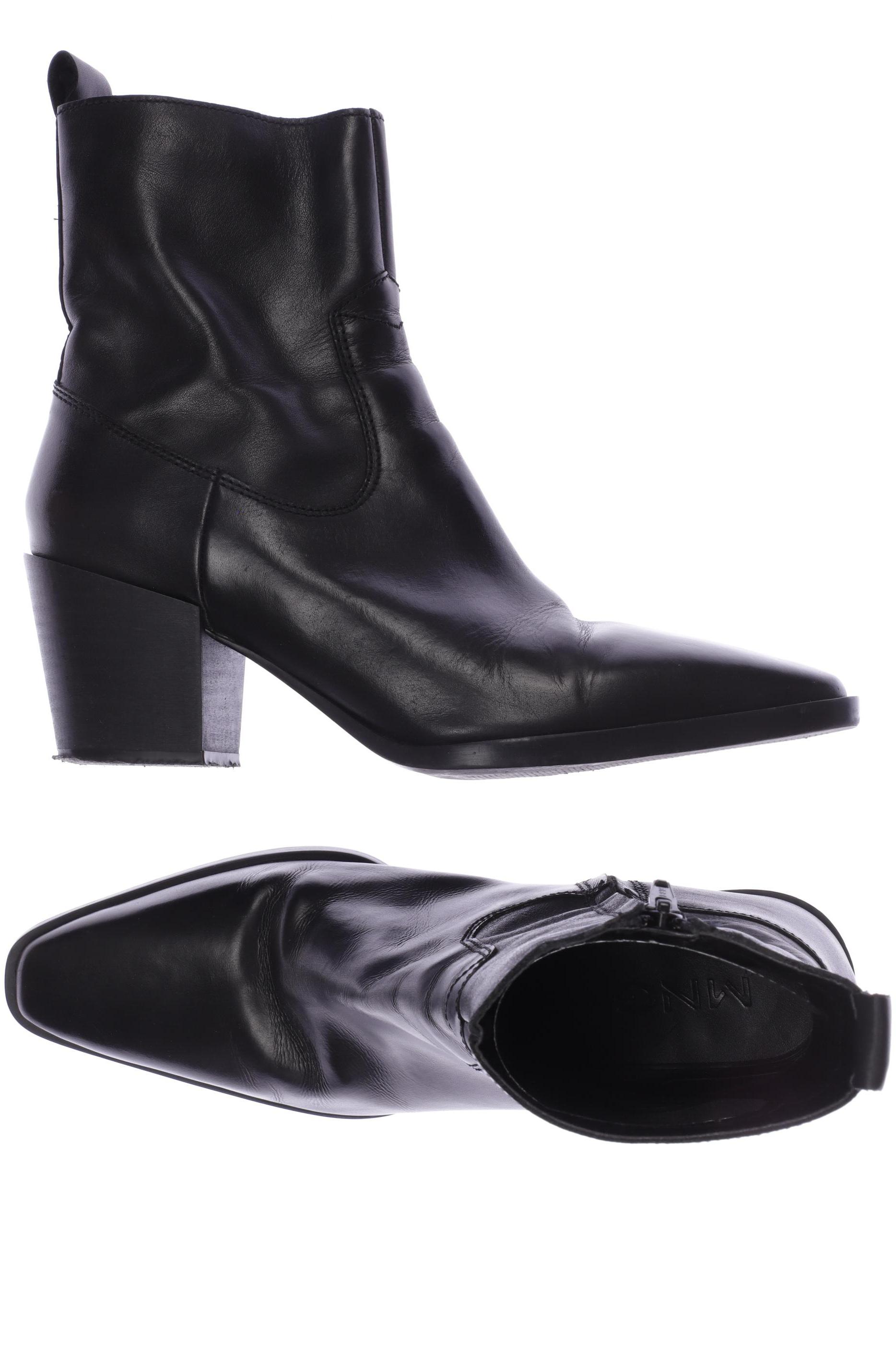 

Mango Damen Stiefelette, schwarz, Gr. 40