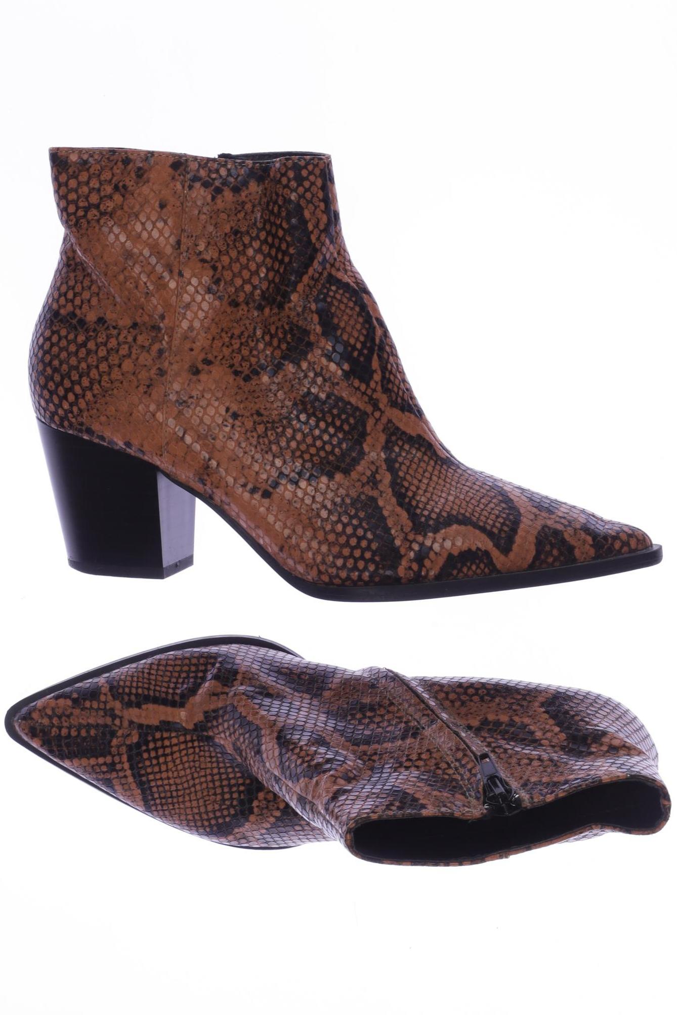 

MANGO Damen Stiefelette, orange