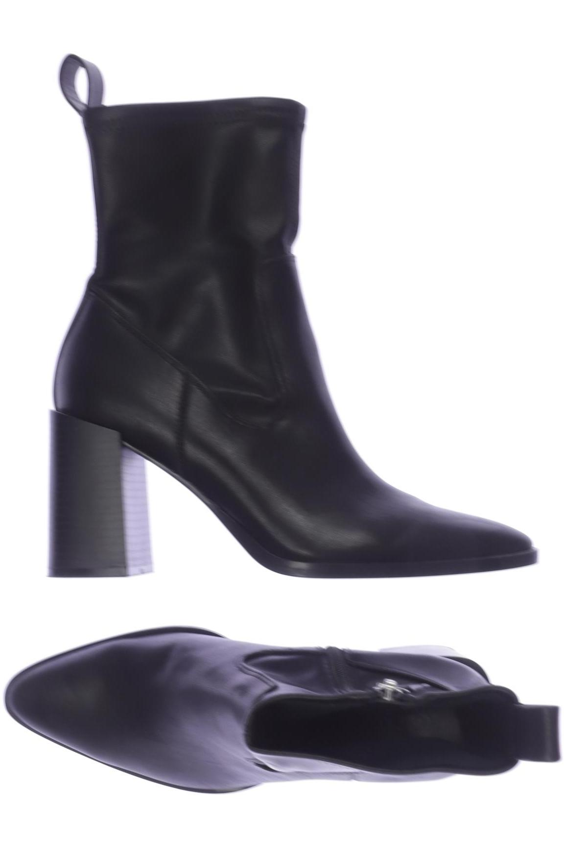 

MANGO Damen Stiefelette, schwarz