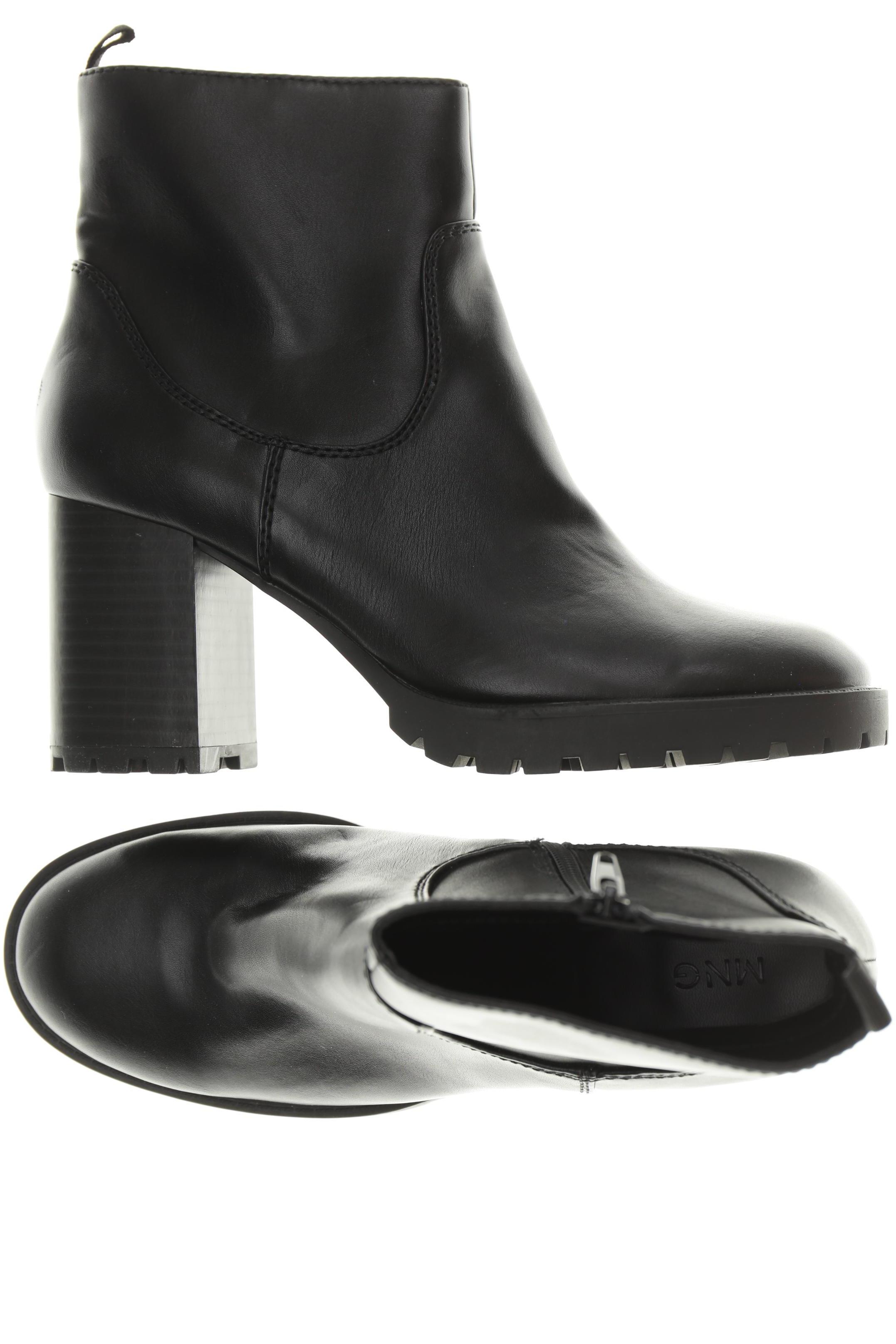 

Mango Damen Stiefelette, schwarz, Gr. 40