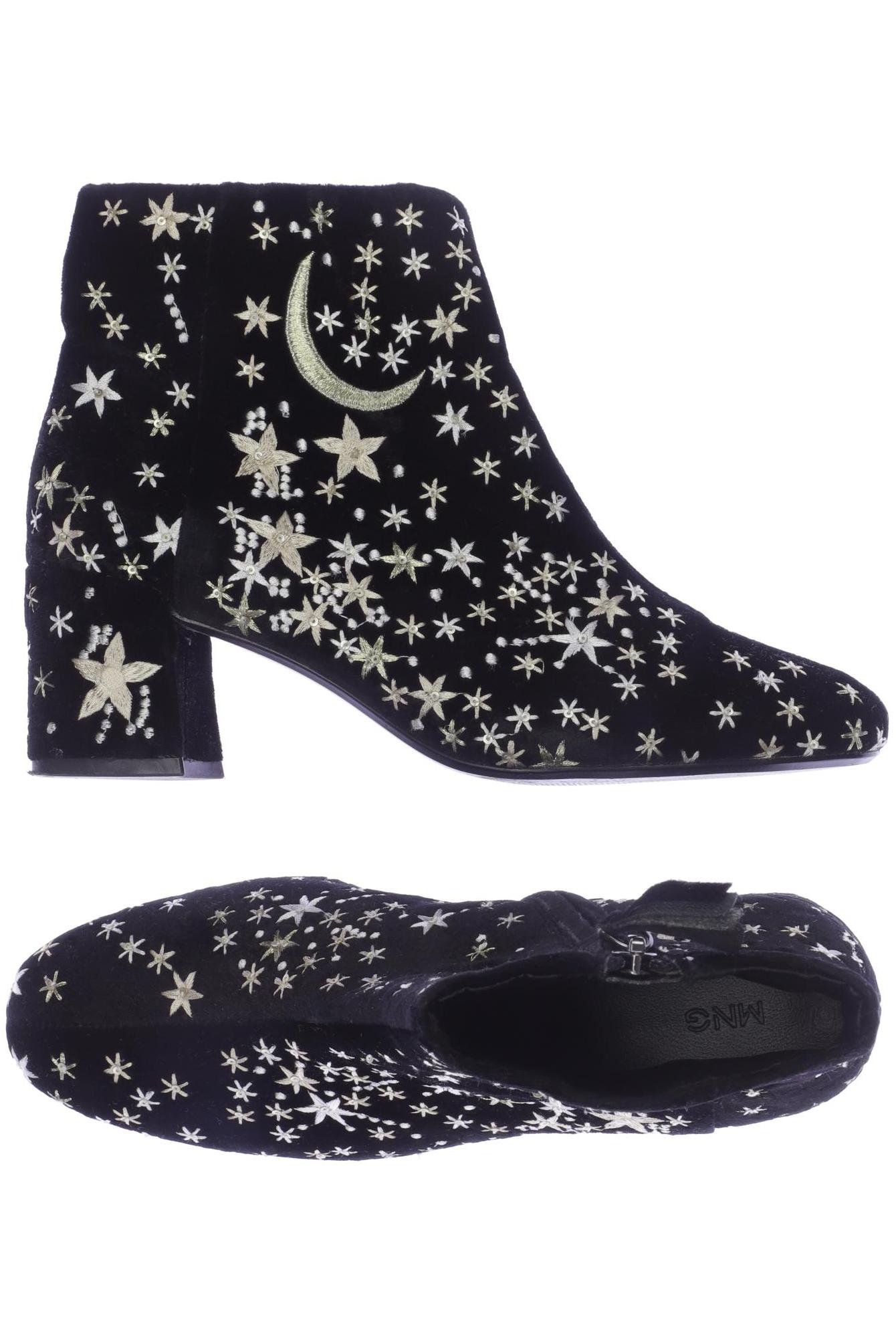 

Mango Damen Stiefelette, schwarz, Gr. 36