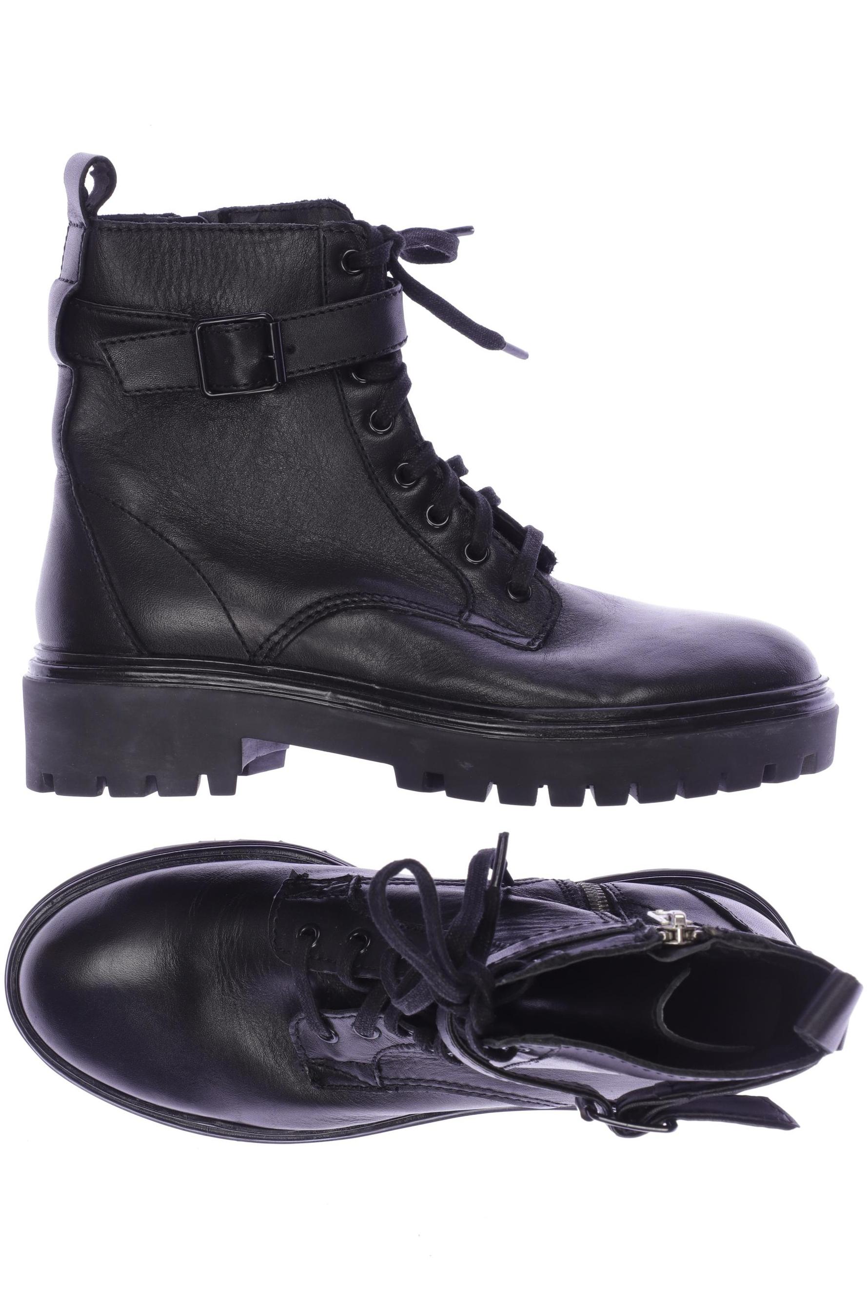 

Mango Damen Stiefelette, schwarz, Gr. 37