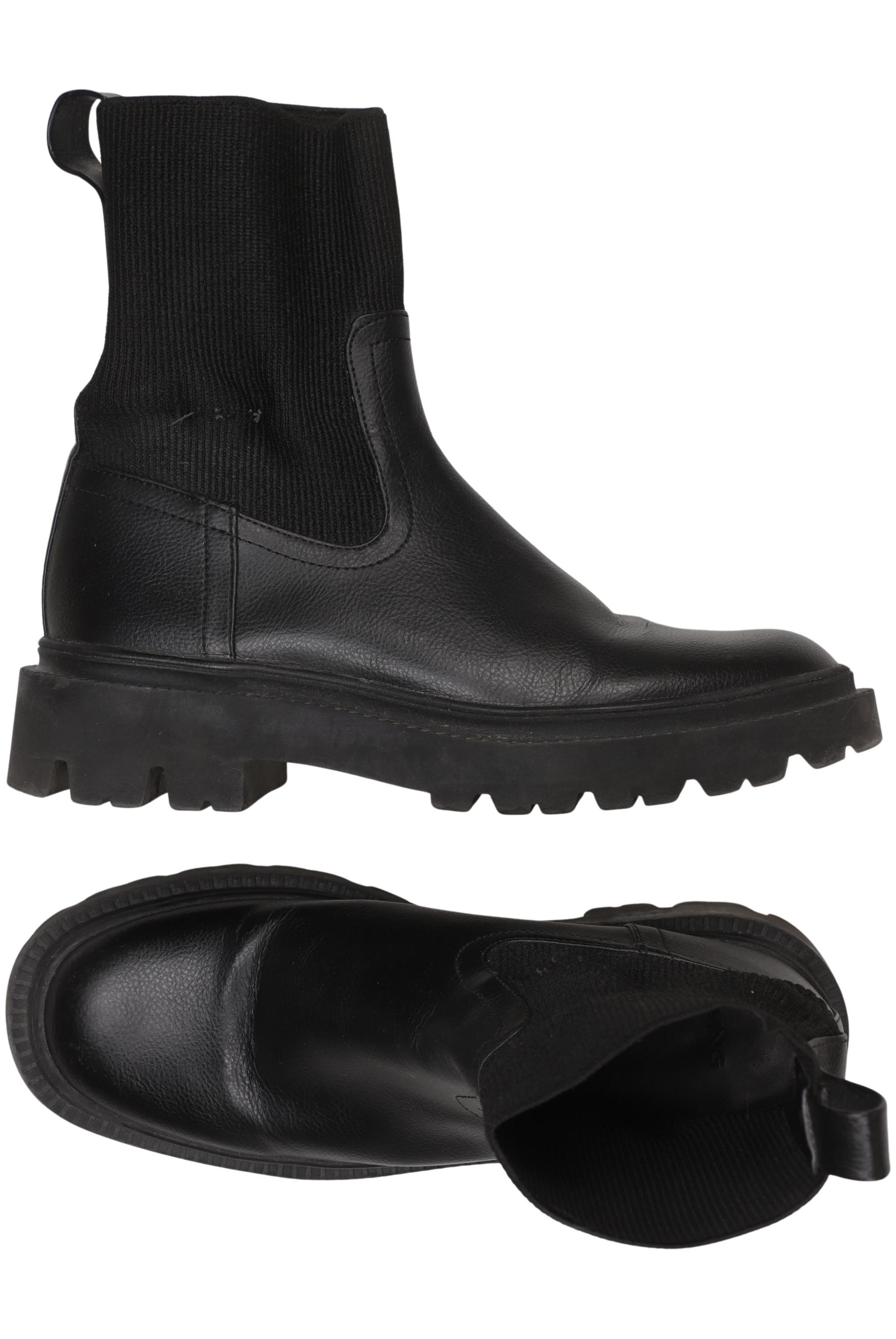 

Mango Damen Stiefelette, schwarz, Gr. 40