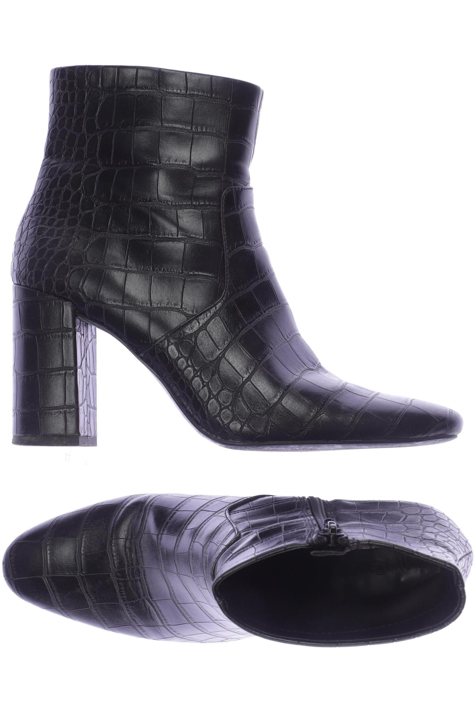 

MANGO Damen Stiefelette, schwarz